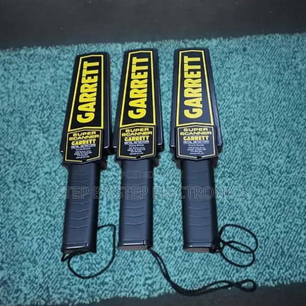 Garrett Super Scanner Detector Fast Metal Detection Security Scanner