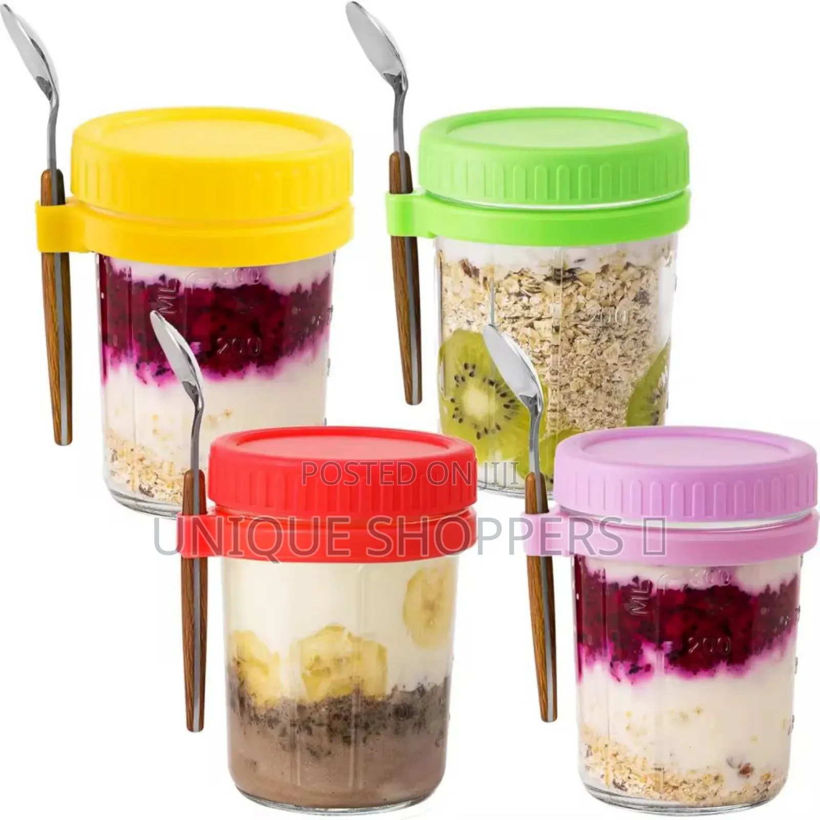 Multi Purpose Food Storage* Material :Glass