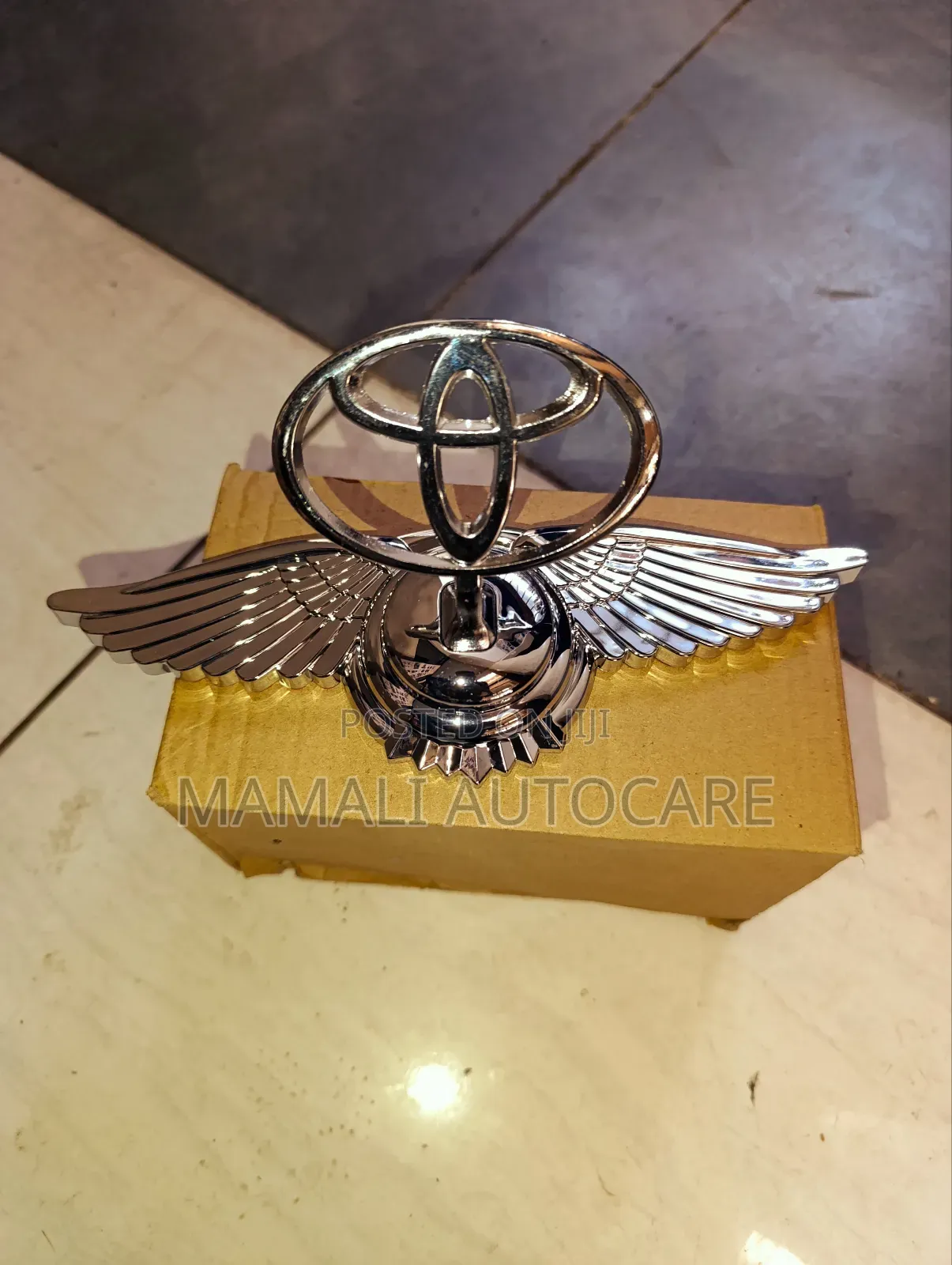 Toyota Bonnet Logo/ Front Emblem Decorative Car Badge