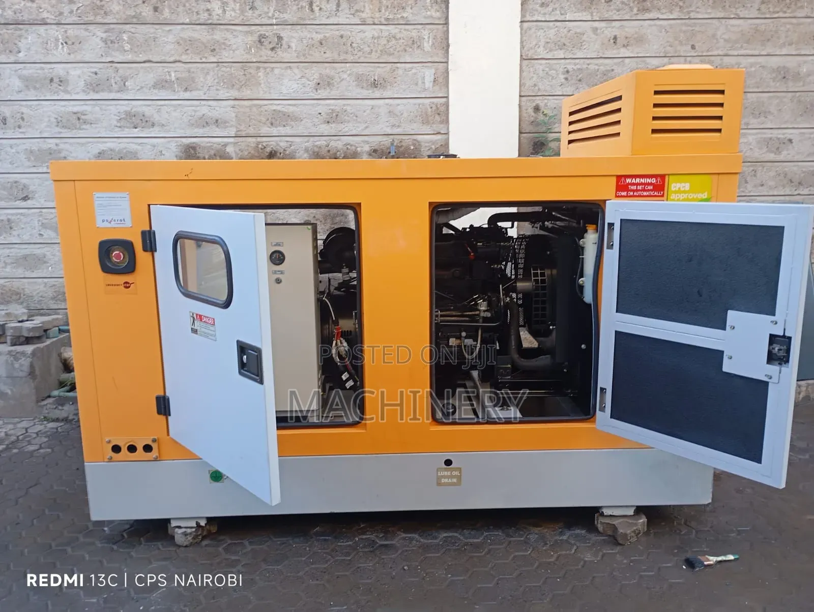 30kva Slightly Used Power Generator Mahinra Indian For Sale And Hire