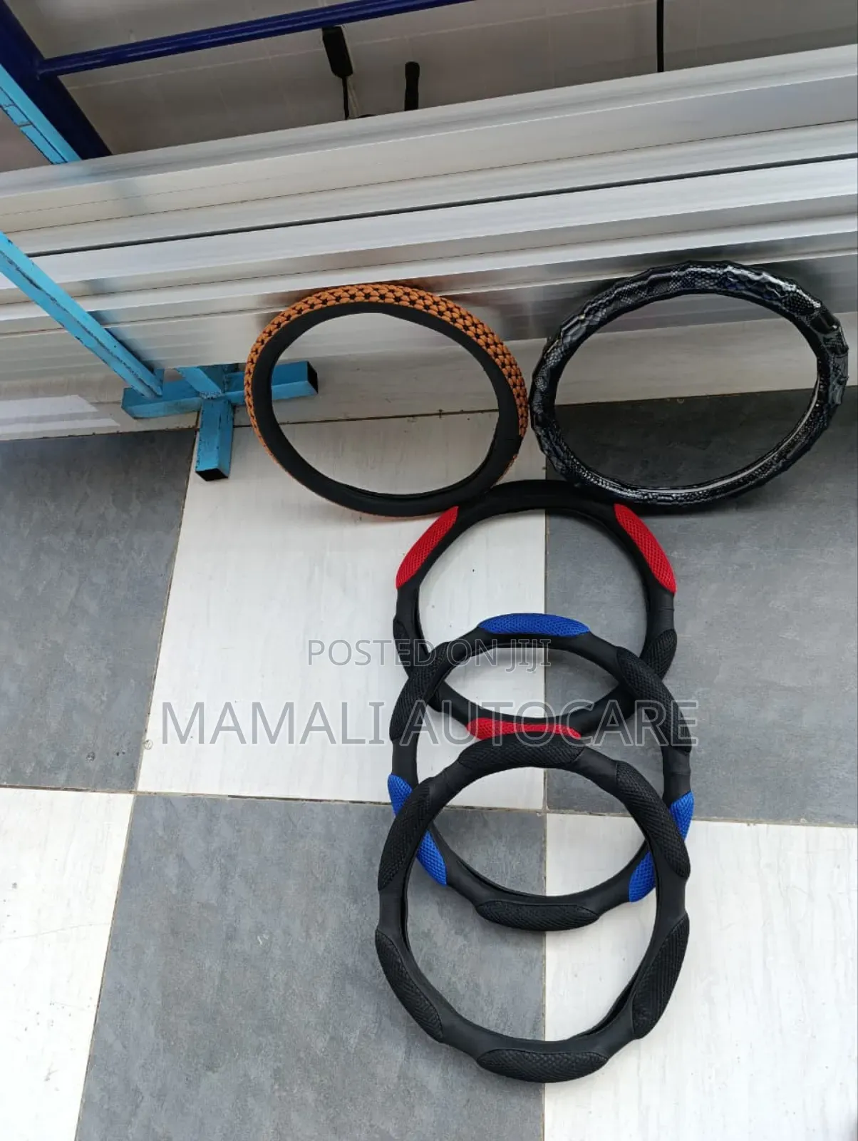 Universal Steering Wheel Cover Stylish Car Interior Protector