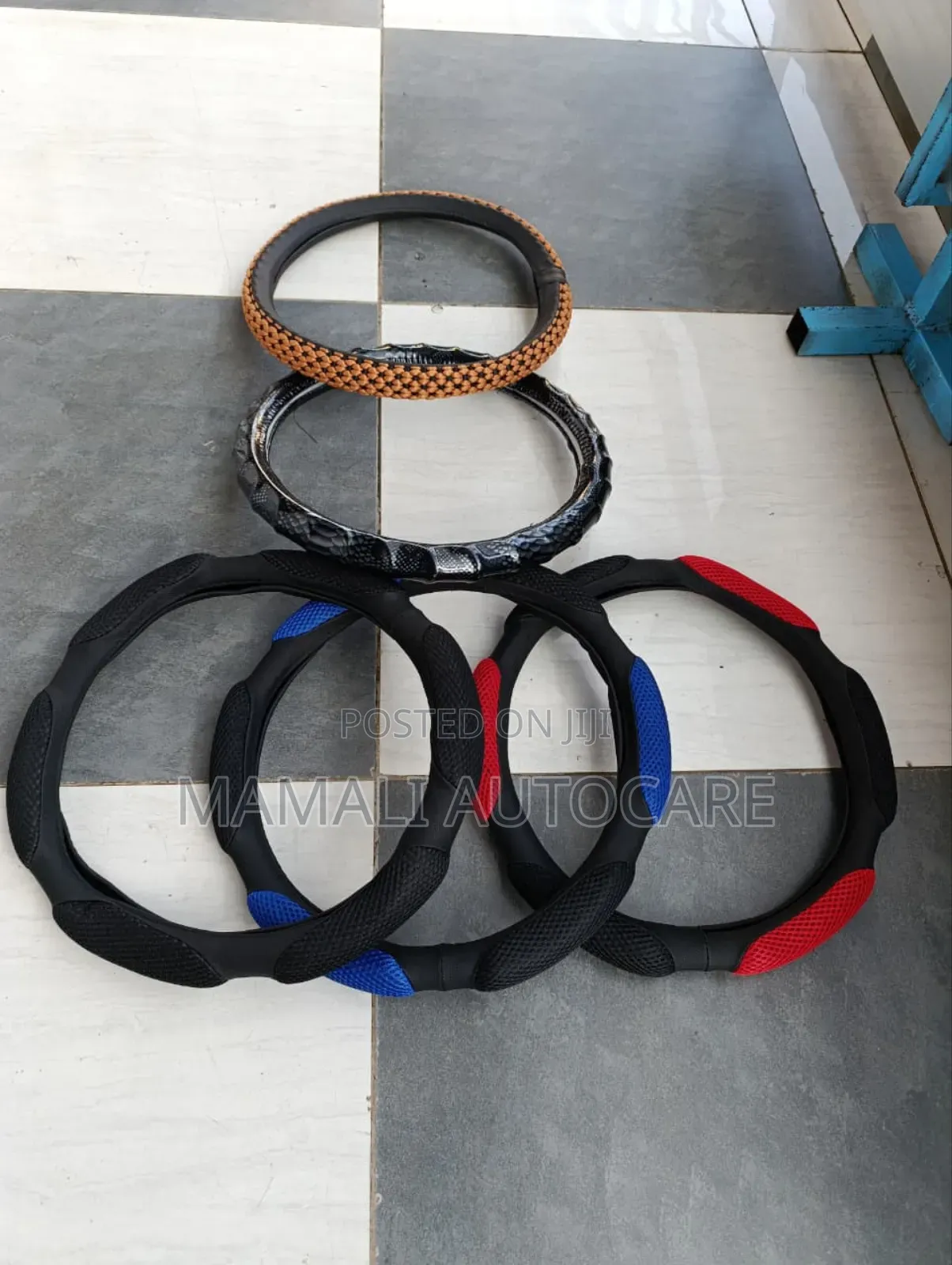 Car Steering Wheel Cover Universal Breathable Durable Accessory
