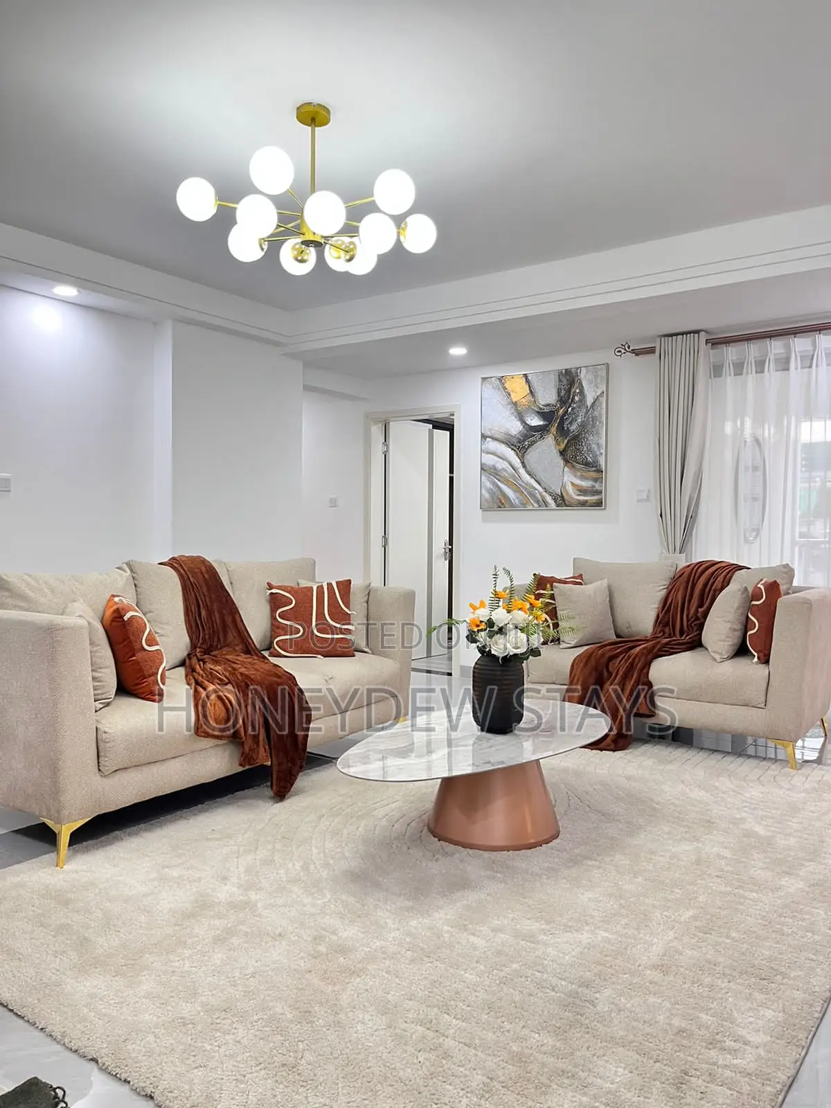 Luxury Furnished 3br Apartment at Goldpark Homes, Kilimani, Nairobi