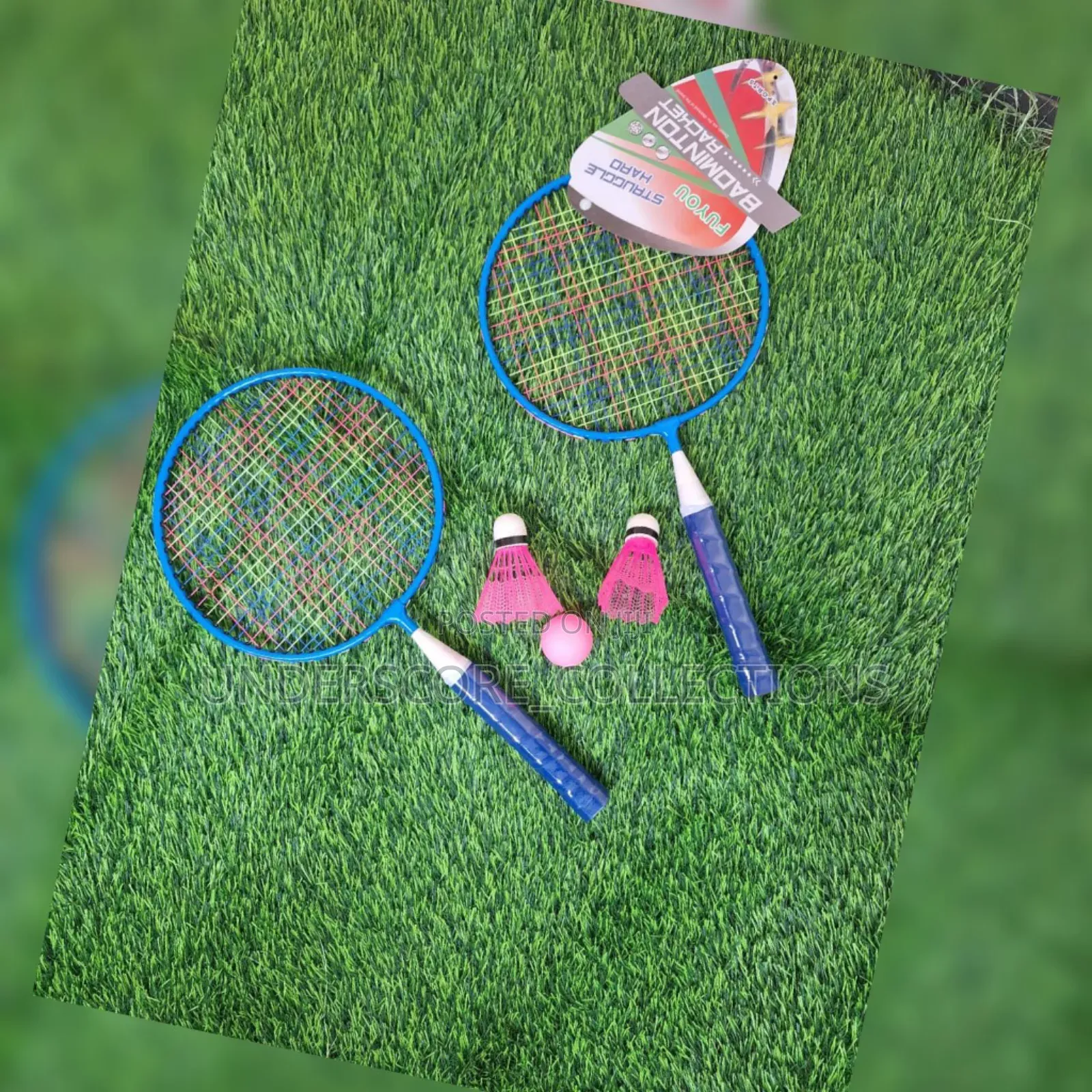 Vibrant Kids' Badminton Rackets