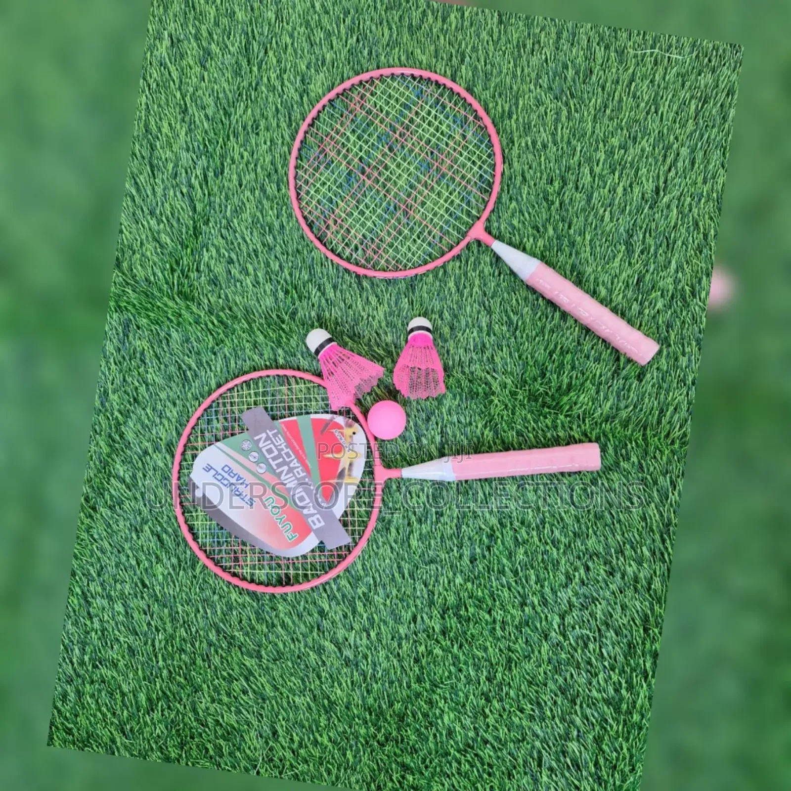 Vibrant Kids' Badminton Rackets