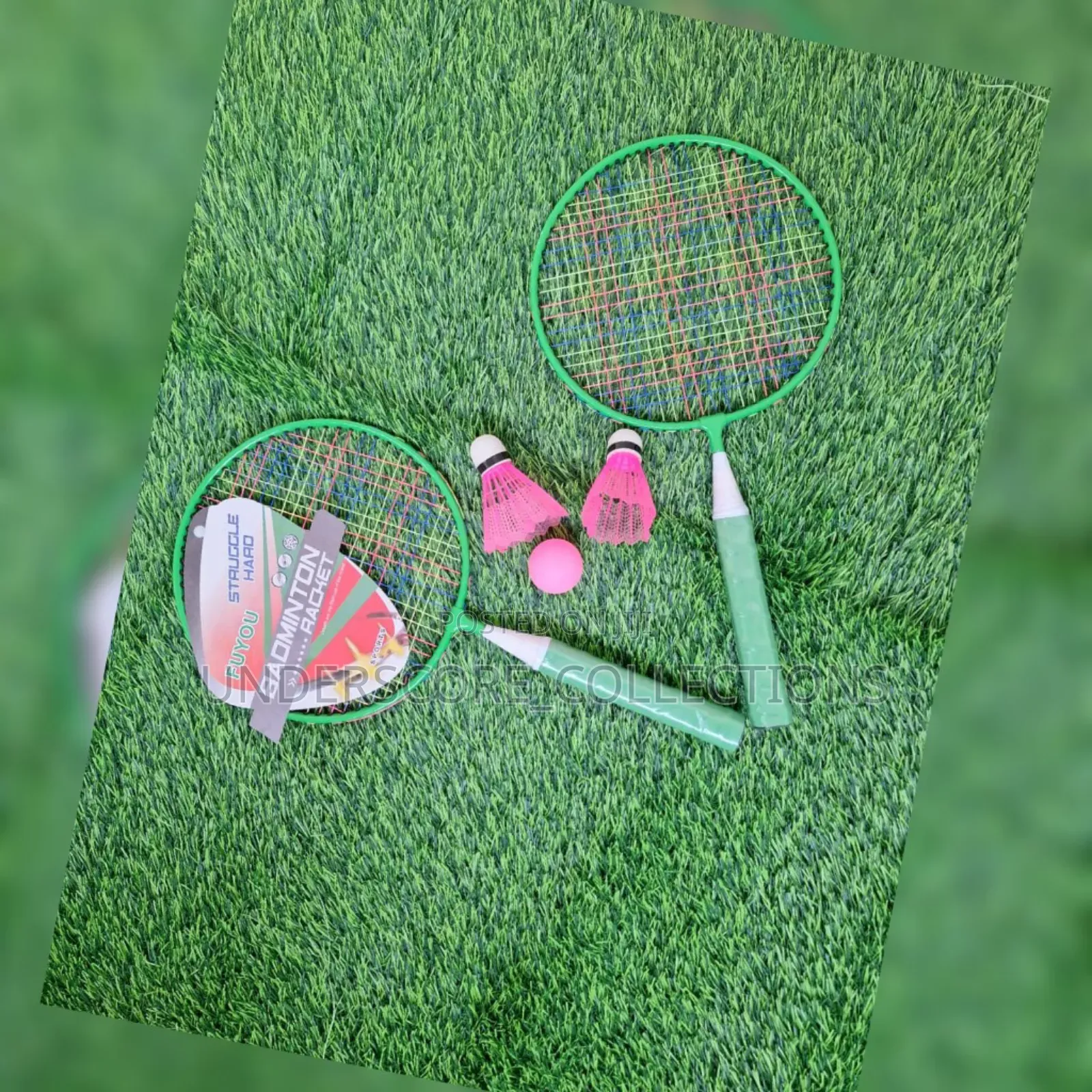 Vibrant Kids' Badminton Rackets