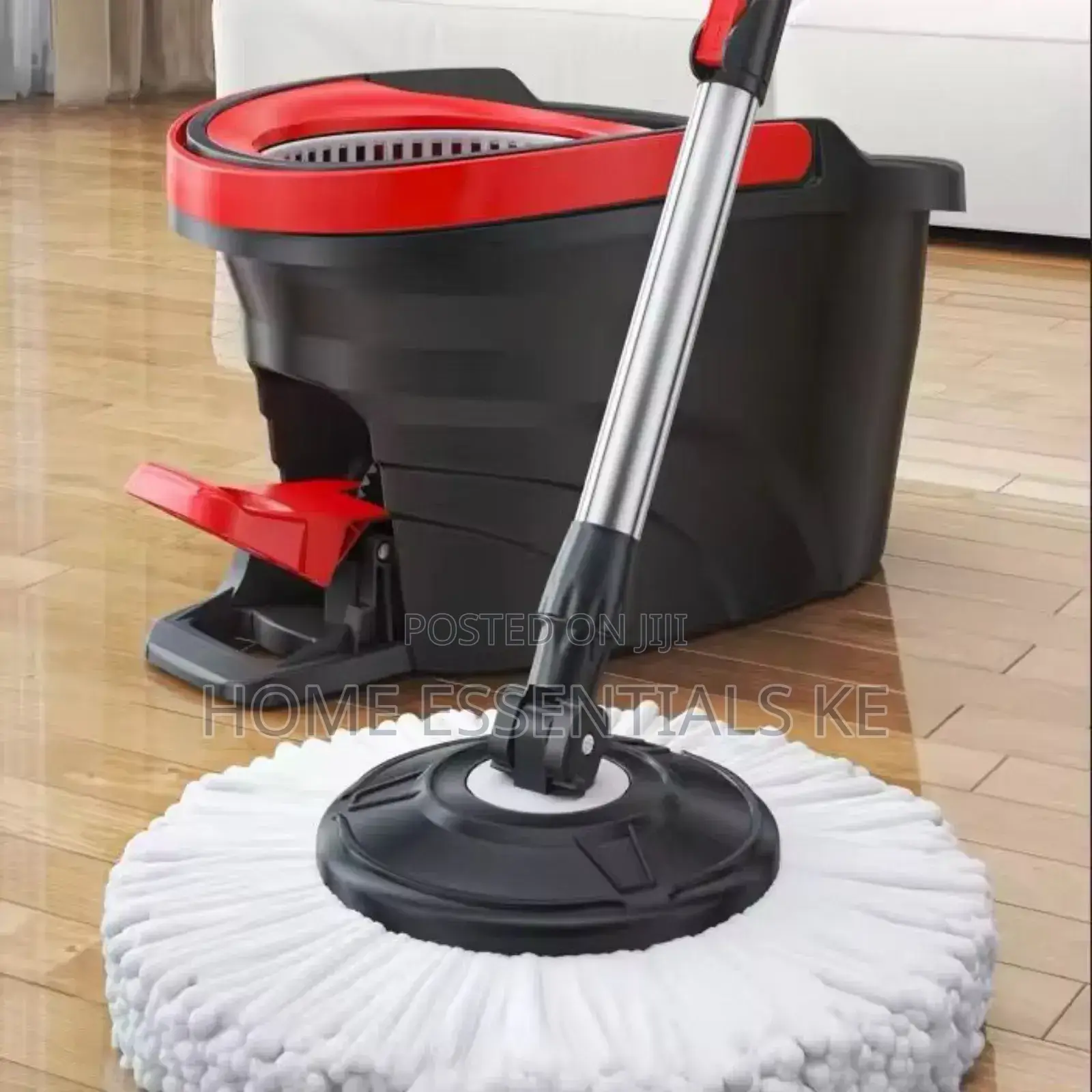 Quality Pedal Spin Mop Bucket Set*
Foot Pedal