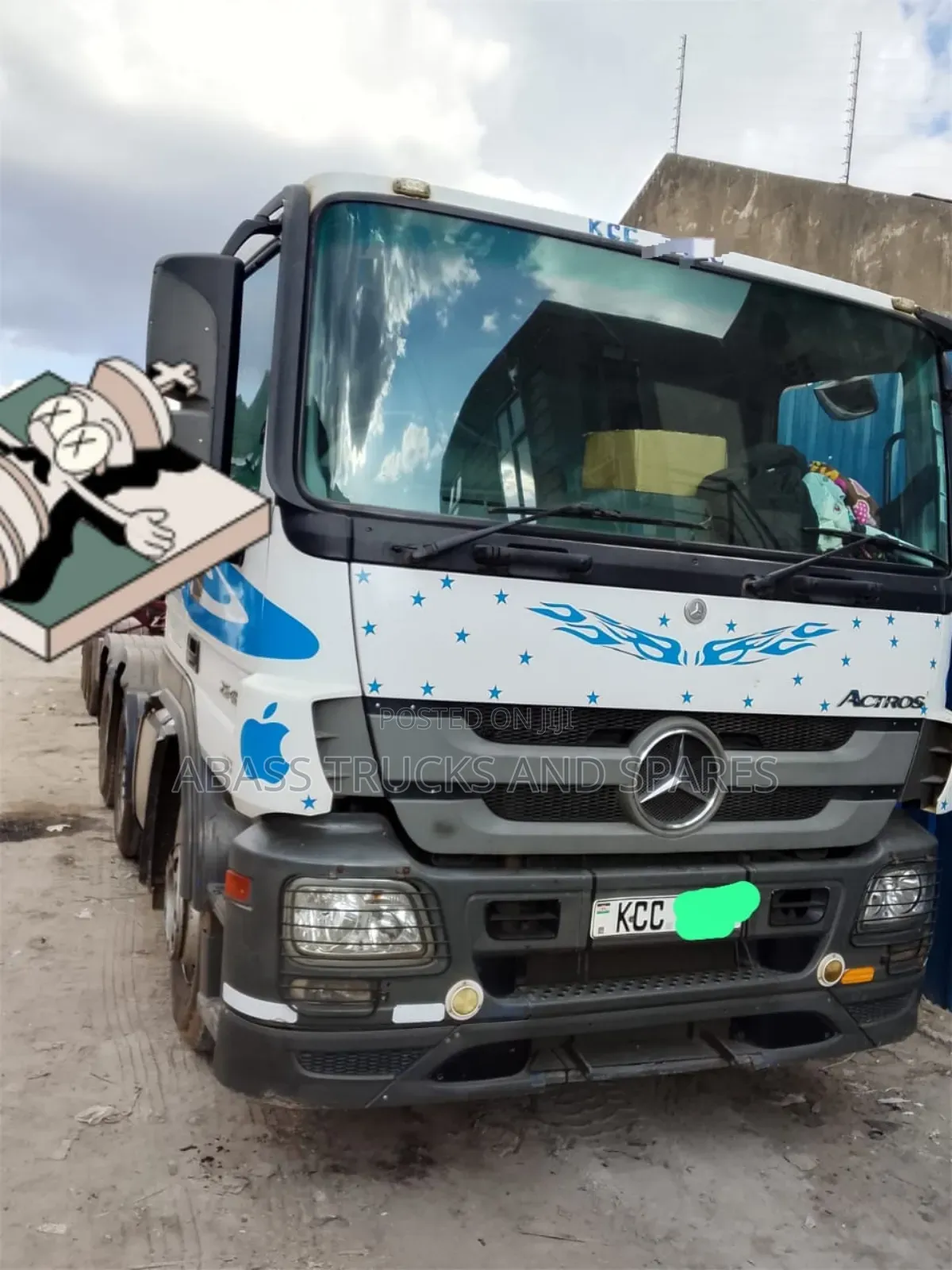 Mercedes Benz Actorss Mb3 2014 White