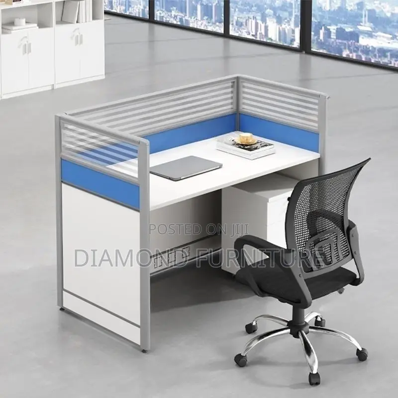 Office Furniture;1-Way Office Work Desk – Modern Functional Design