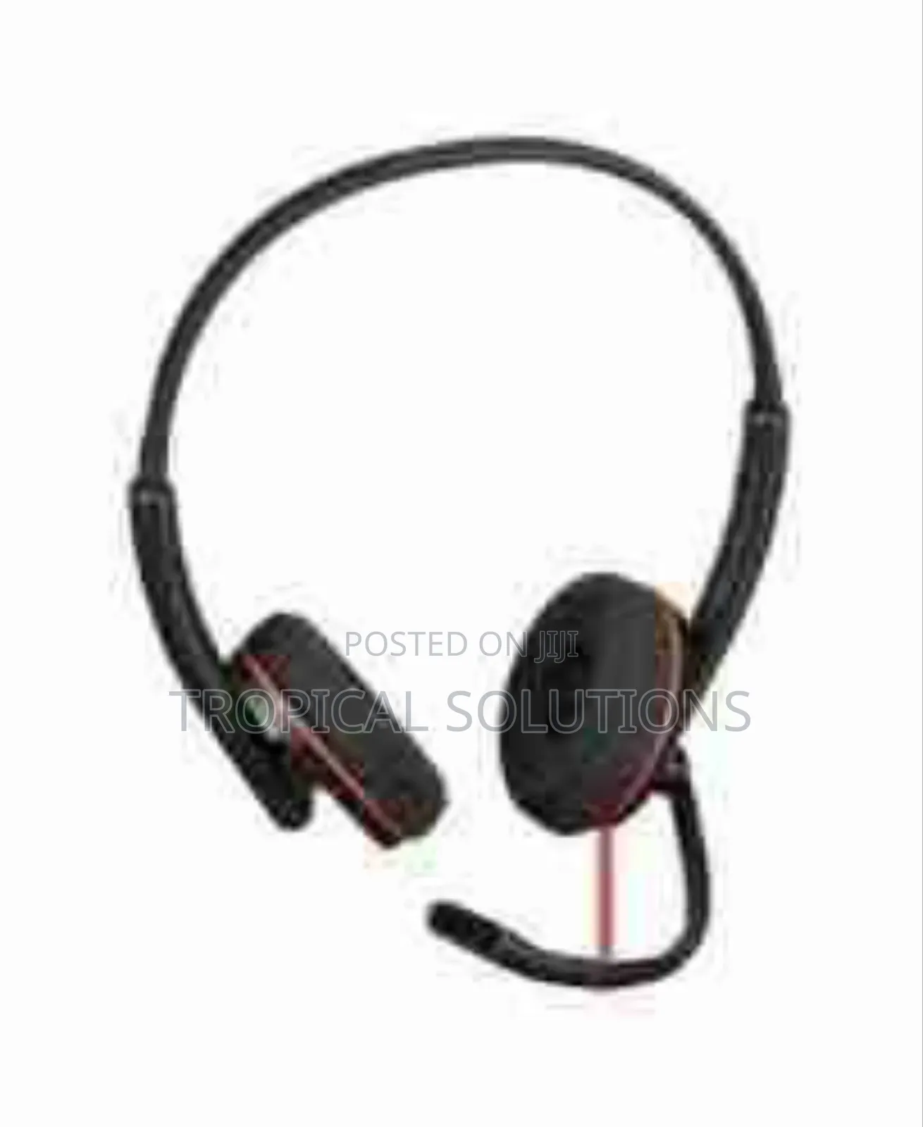 Poly Black Wire 3220 Stereo USB -C Headset + USB -C