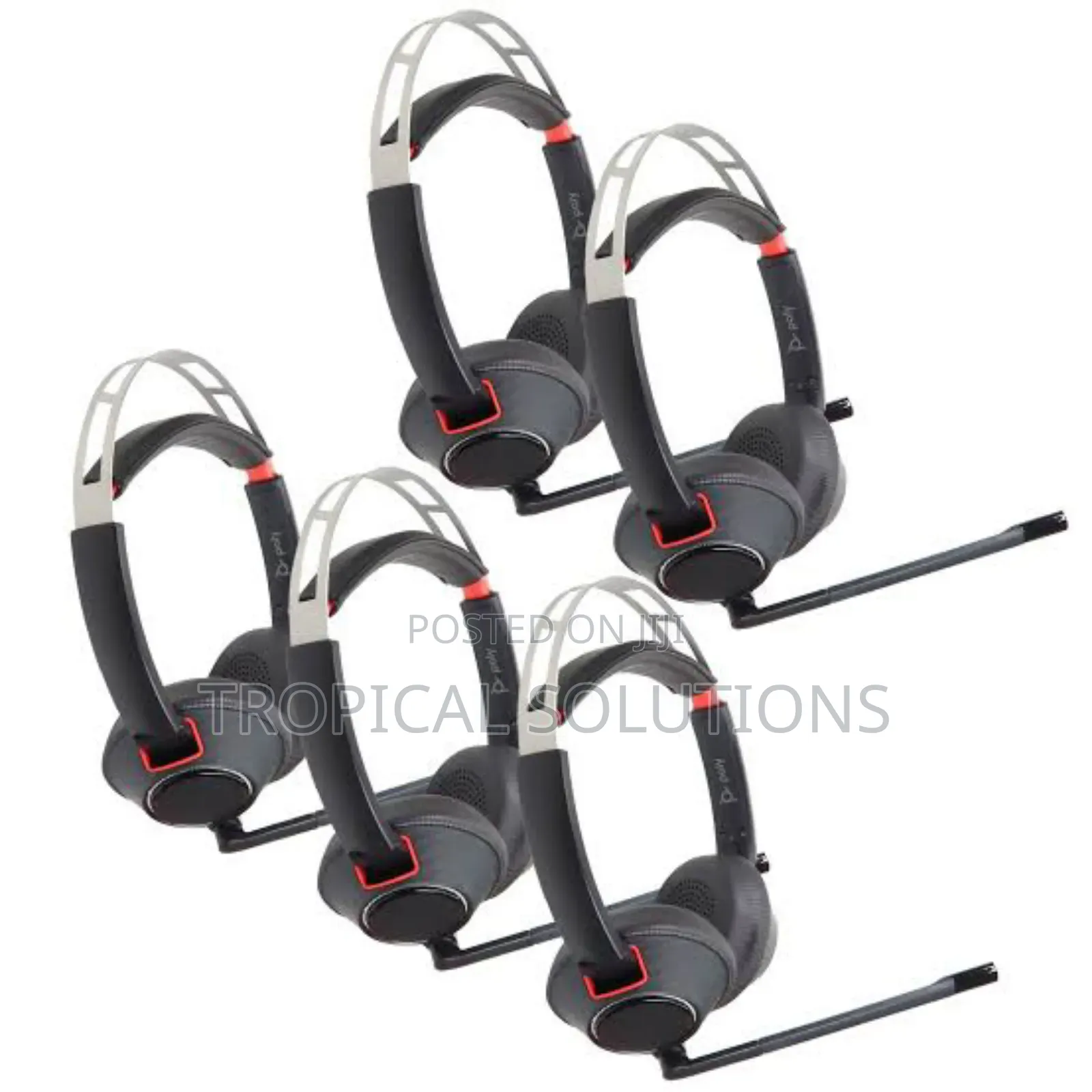 Poly Blackwire 5220 Stereo Usb -C Headset+ 3.5 Mm Plug + Usb -C/ Adapt
