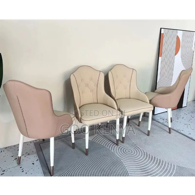 Dinning Chair; Luxury Dining Room Chair With Metal Legs