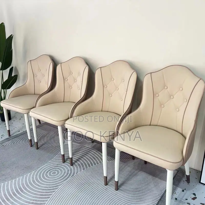 Dinning Chair; Luxury Dining Room Chair With Metal Legs