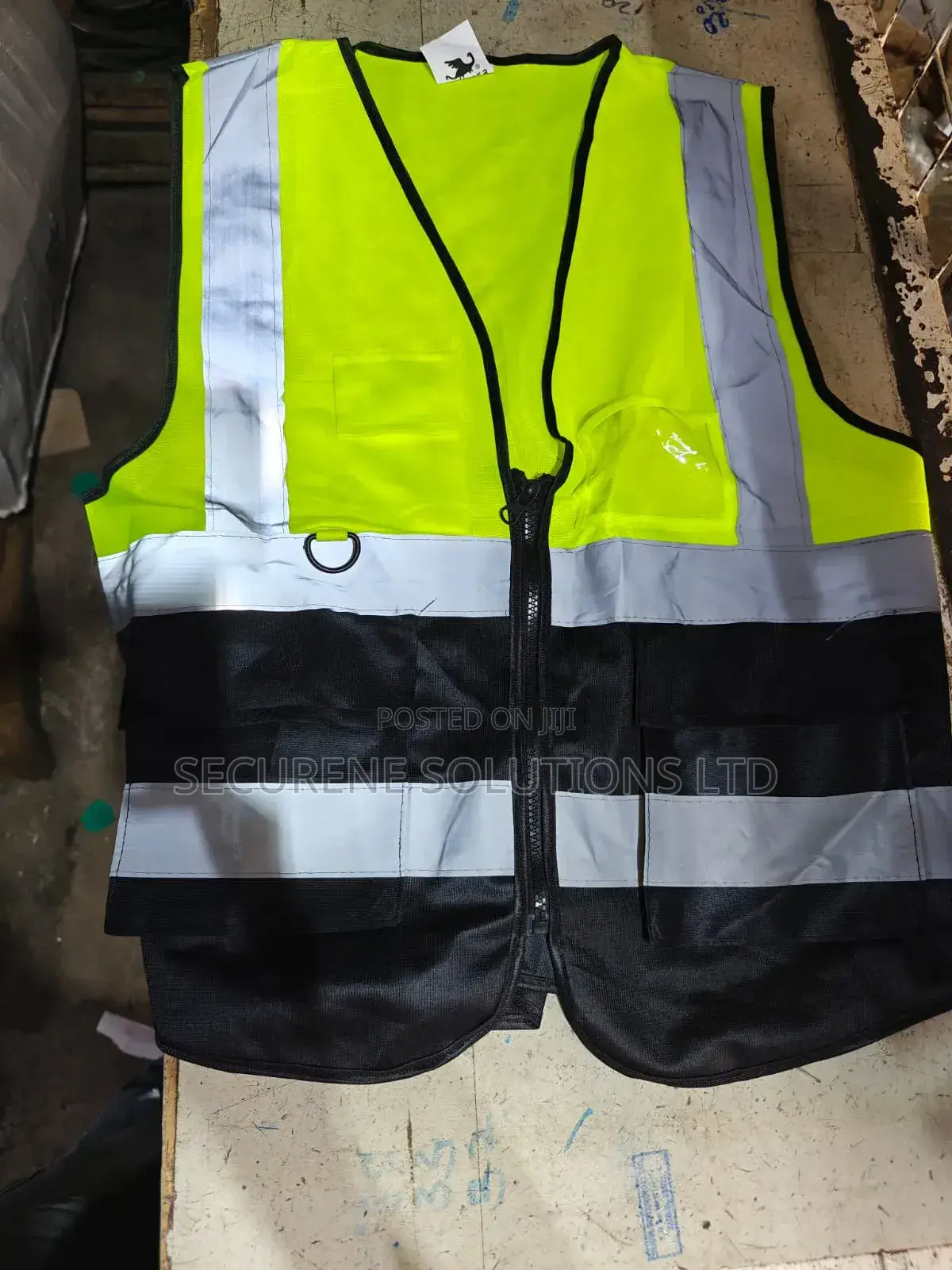 Executive Reflector Vest/Jacket Zip And Pockets And Quality