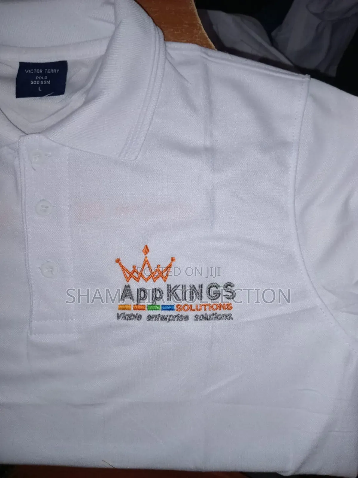 Polo Tshirt With Embroidery