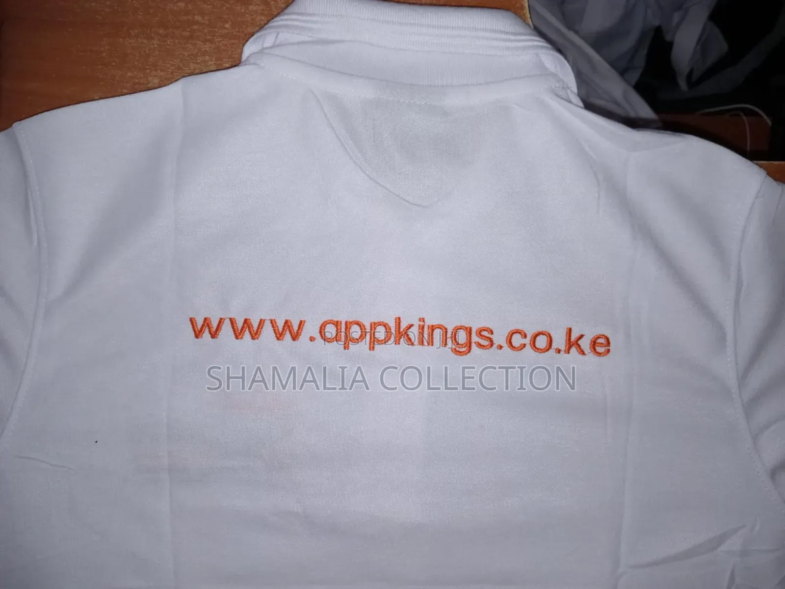Polo Tshirt With Embroidery