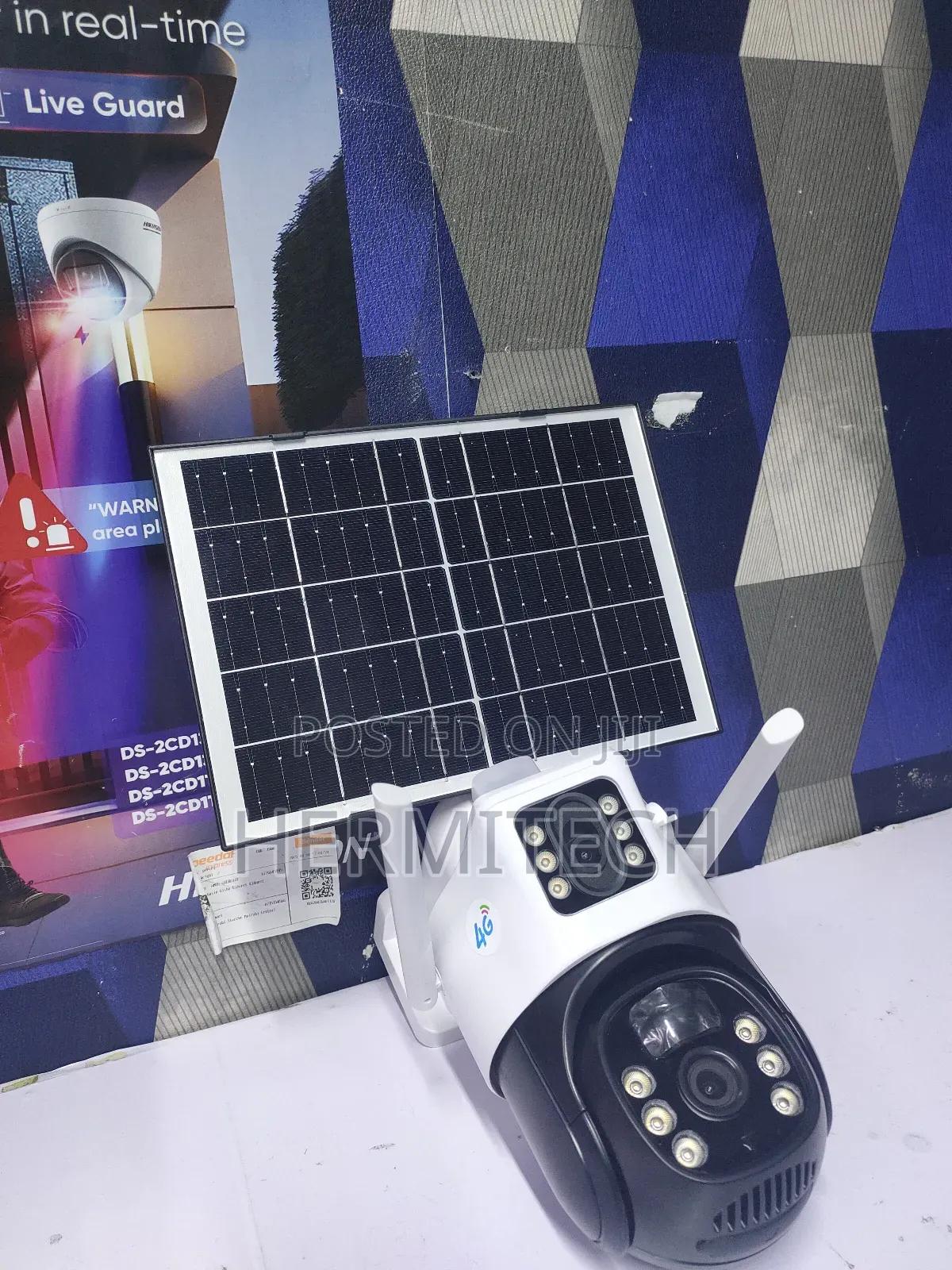Dual Lens 4g CCTV Camera 2in 1 V380 Camera