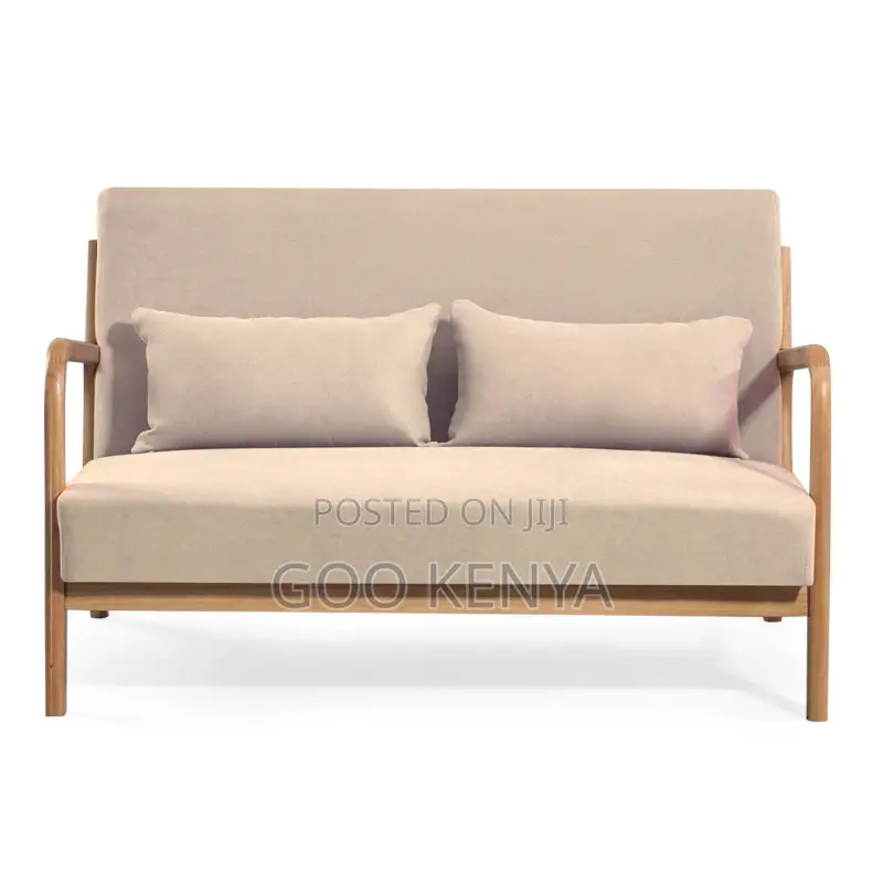 Outdoor Sofa; Contemporary 5-Seater Wooden Lounge Chair