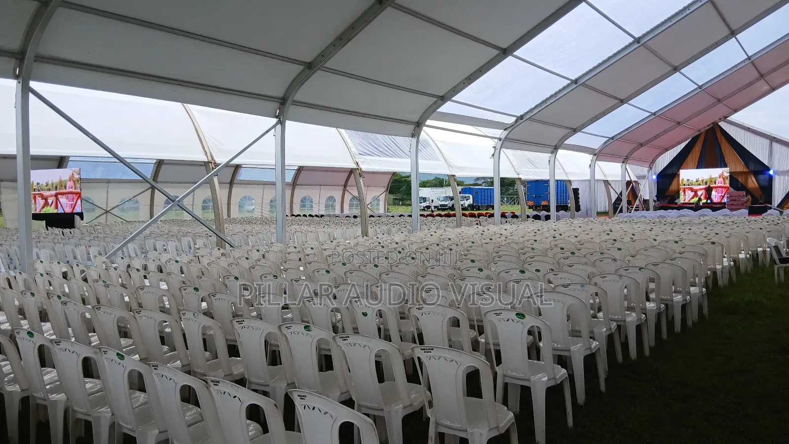 Plastic Seats Chairs, Dressed Undressed Hire, Hire Tents