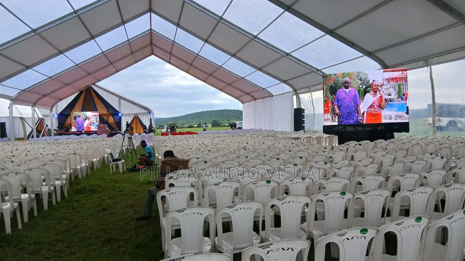 Plastic Seats Chairs, Dressed Undressed Hire, Hire Tents