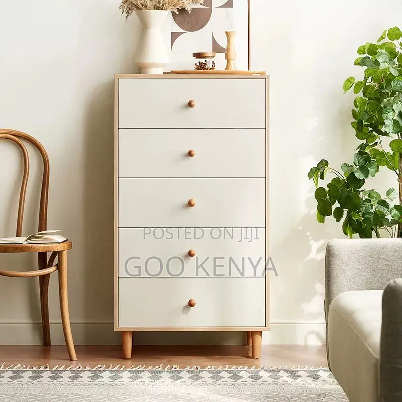 Bedside Cabinet; Simple Wooden Bedside Storage Unit