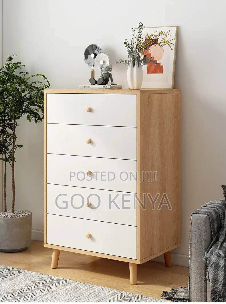 Bedside Cabinet; Simple Wooden Bedside Storage Unit