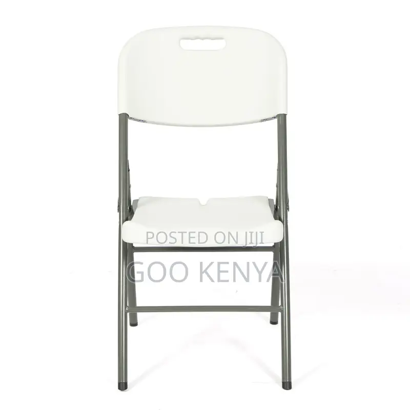 Events Chair; Durable Outdoor White Plastic Folding Chair