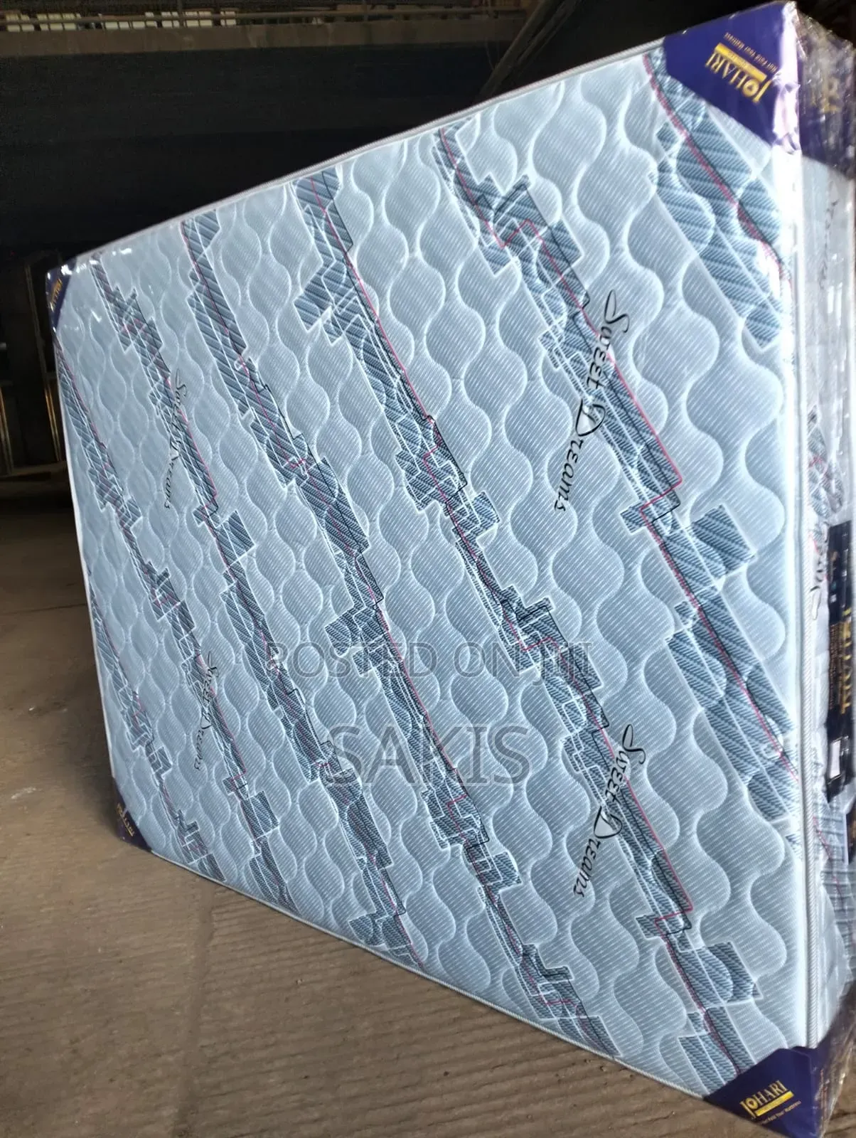 8inch Johari Fibre 6 X 6 High Density Quilted Mattresses.