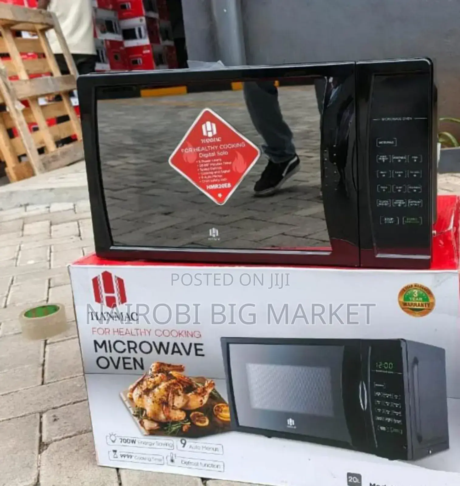 For Healthy Cooking Hamnac 20 Litres Microwave Oven