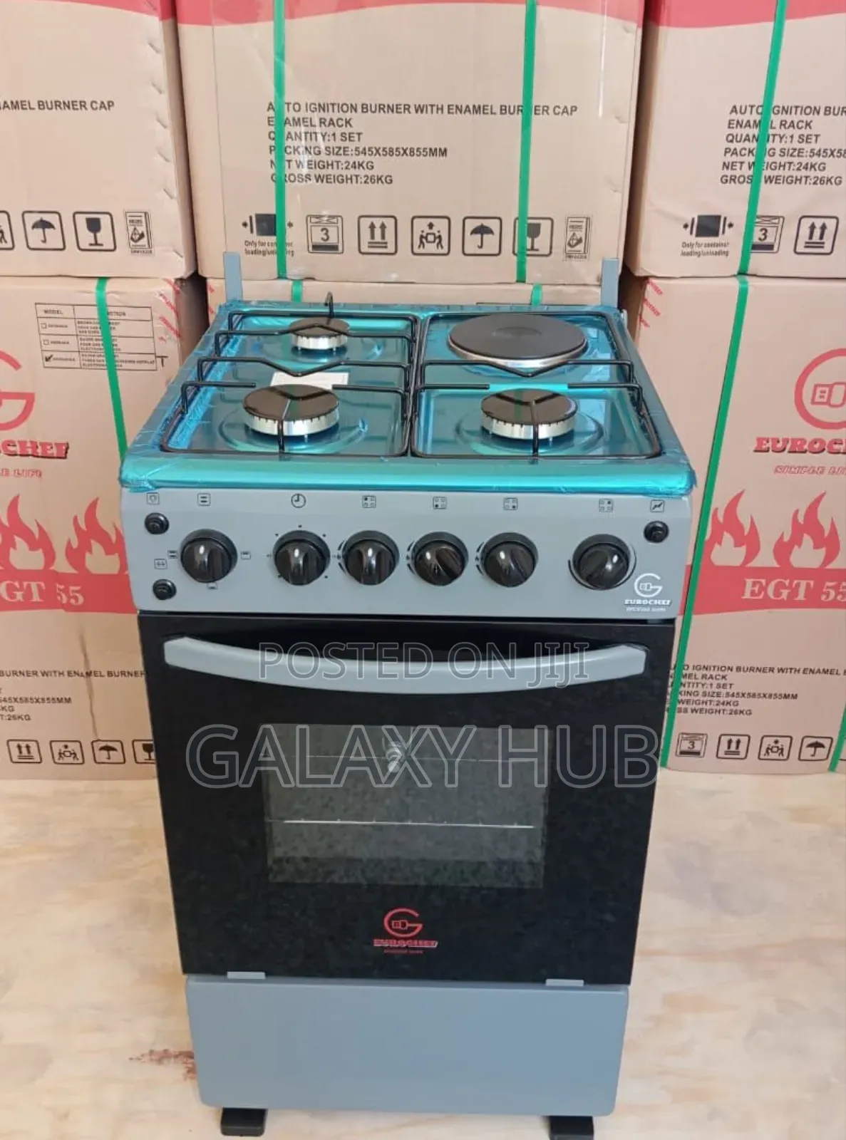 Eurochef Free Standing 3 +1cooker.Updated With.Timmer Oven