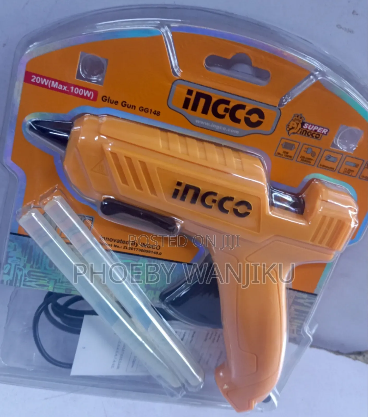 Hot Glue Gun/ Ingco Glue Gun 100watts