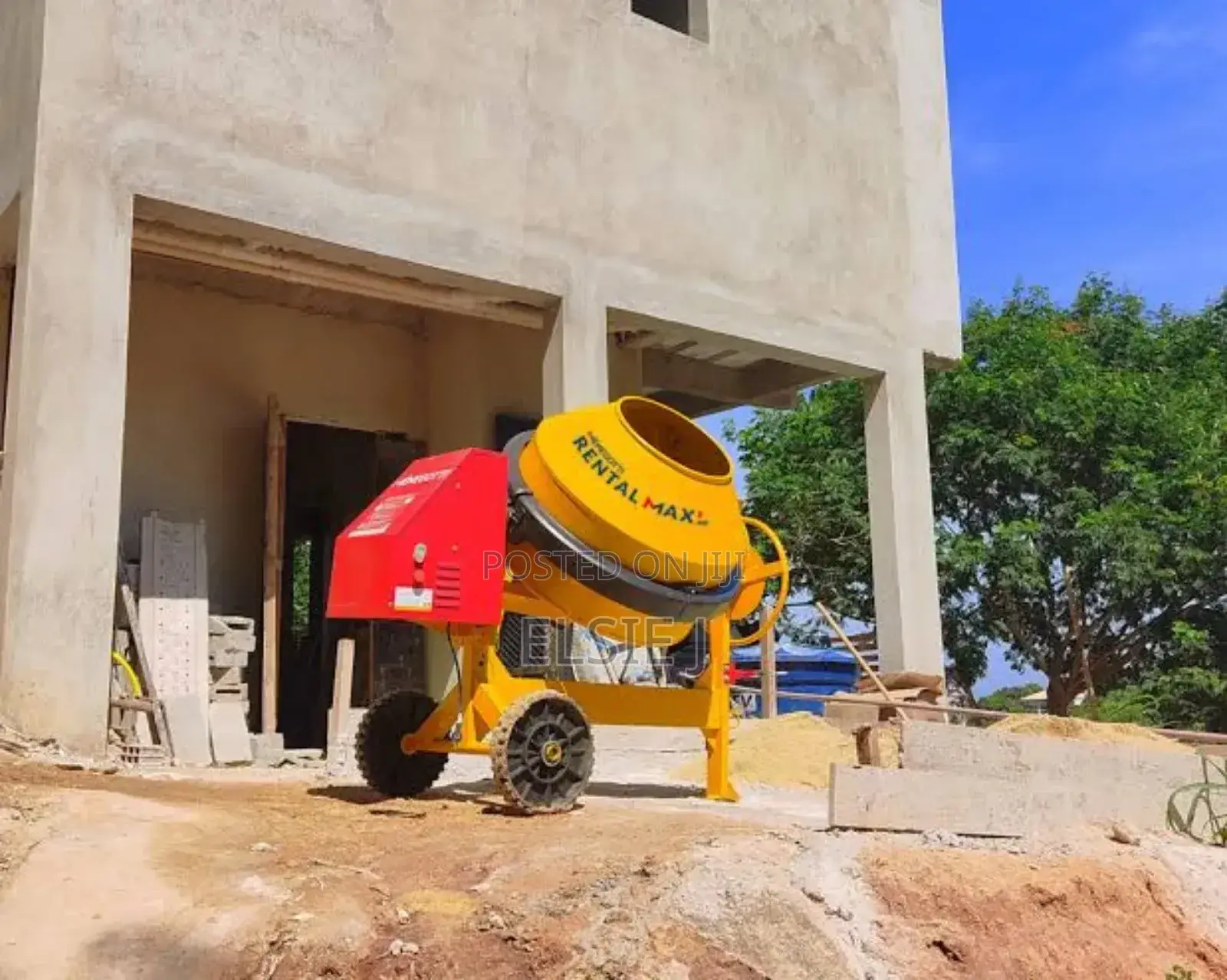 Menegotti Brazil 400l Concrete Mixer – Built for Professionallism