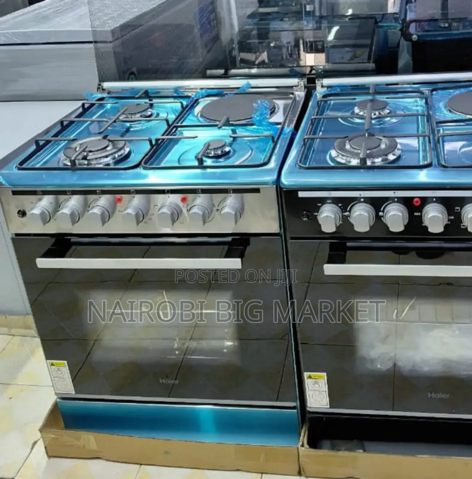 Stainless Steel Roch 60 by 60 Standing Cooker ( Electric Oven)
