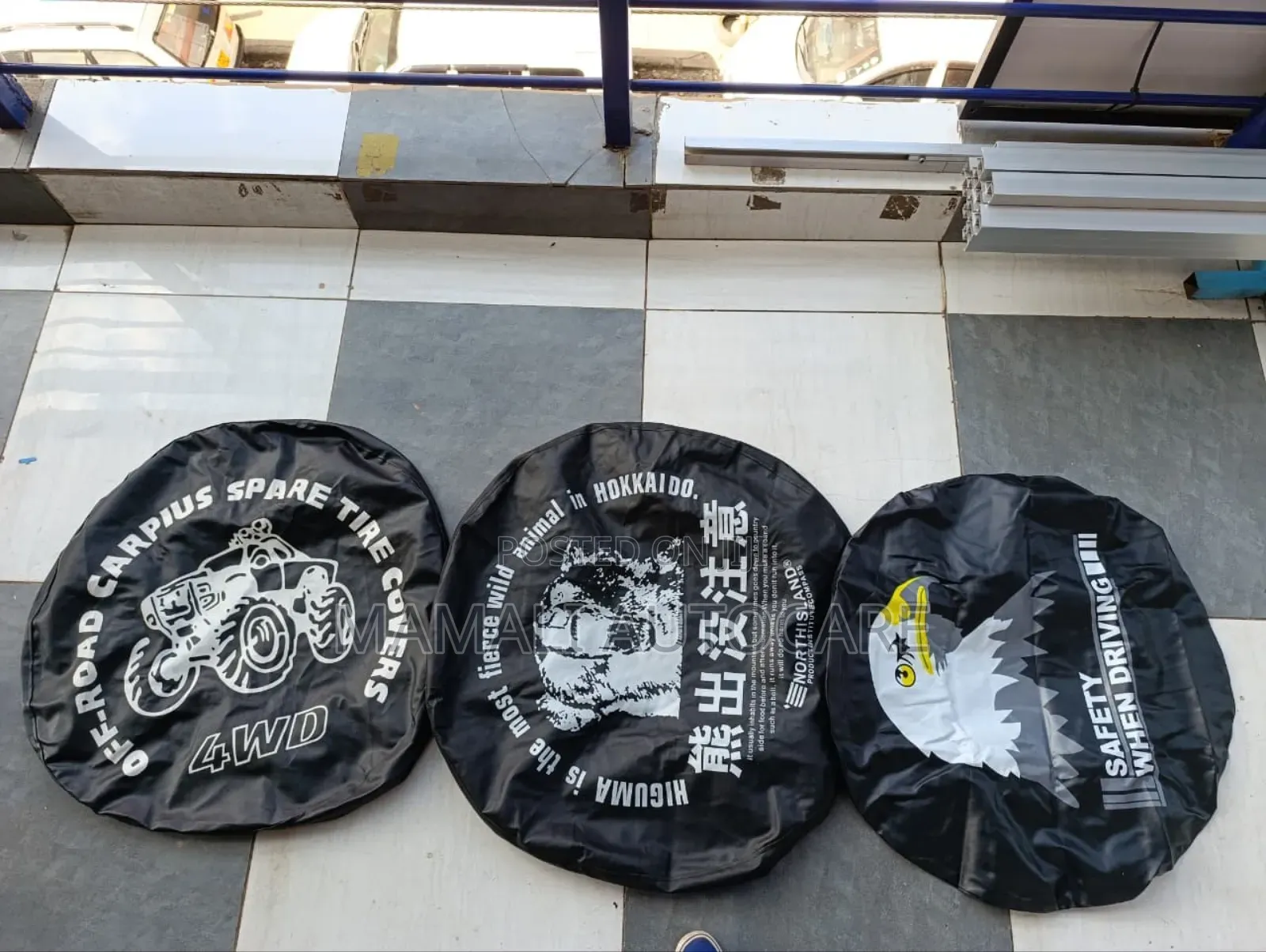 Universal PVC Spare Tyre Wheel Covers Branded Quality