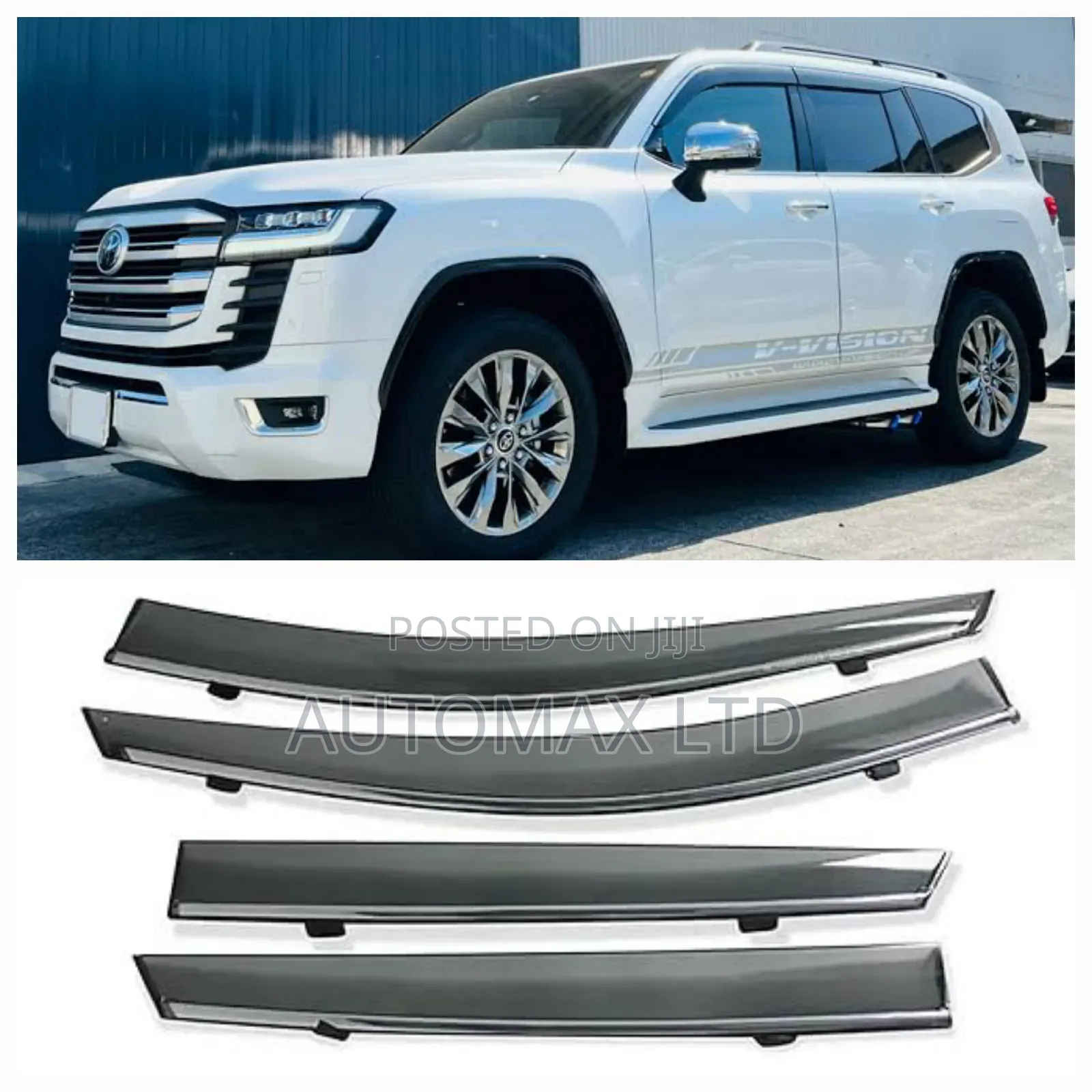 Lc300, Yr2022+ Toyota Land Cruiser, Window Visors/ Wind Breakers