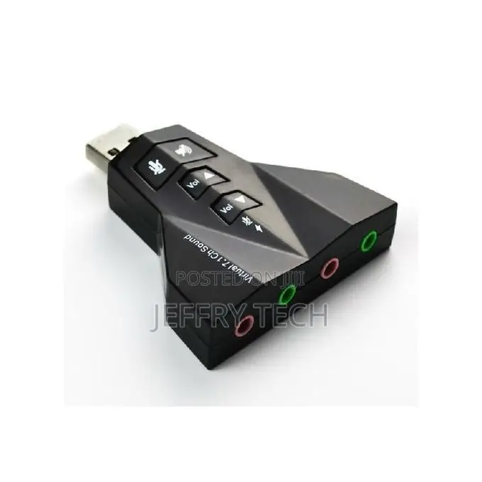 Sound Card Usb Adapter Mini 7.1 Ch