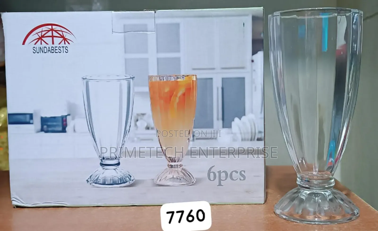 6pcs Milk Shake Glasses