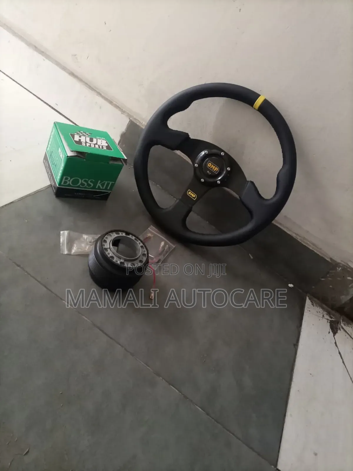 Omp Sport Steering With Boss Kit Adaptor Universal Car Interior Set