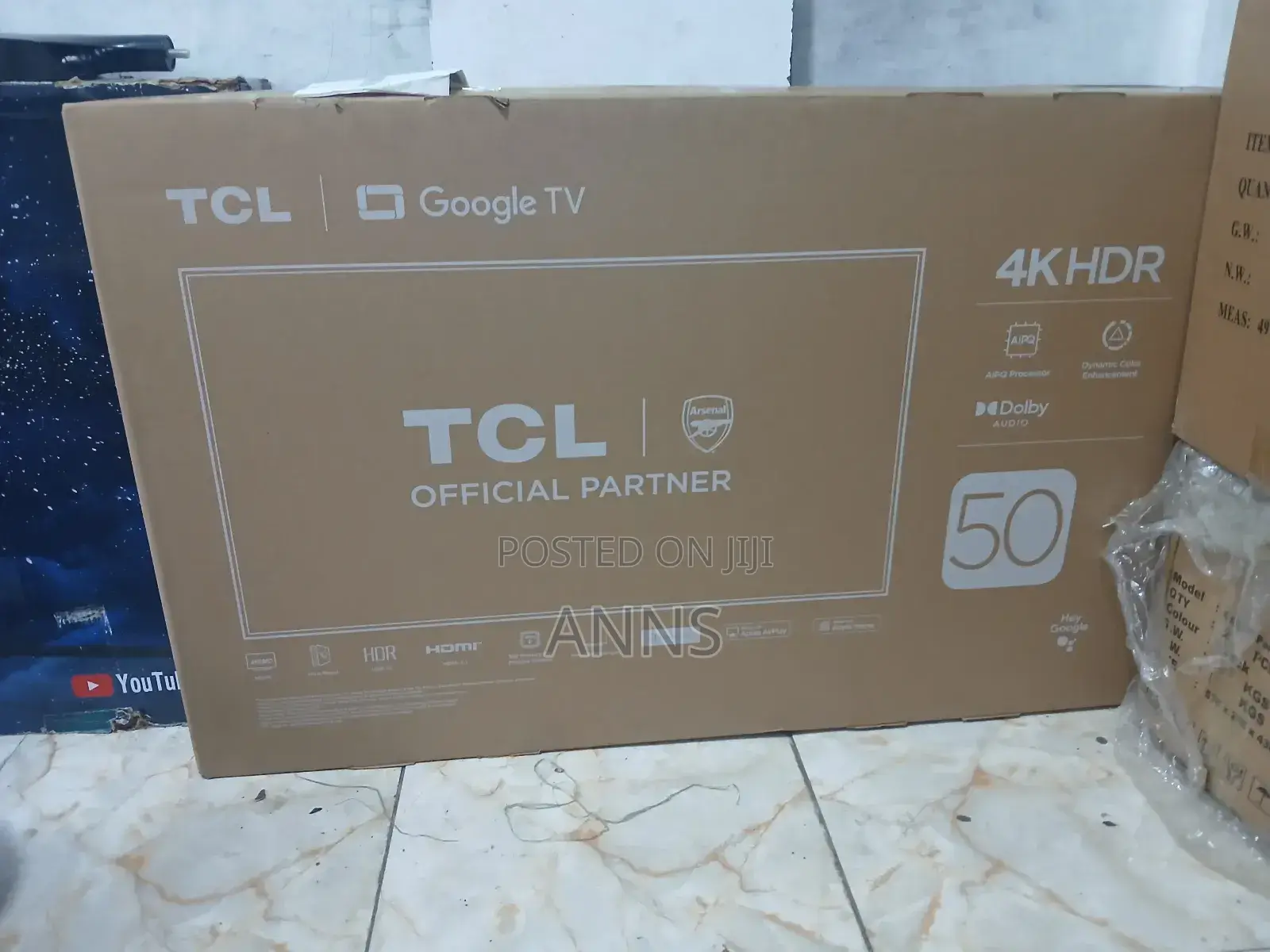 TCL 50 Inches Smart Android Frameless