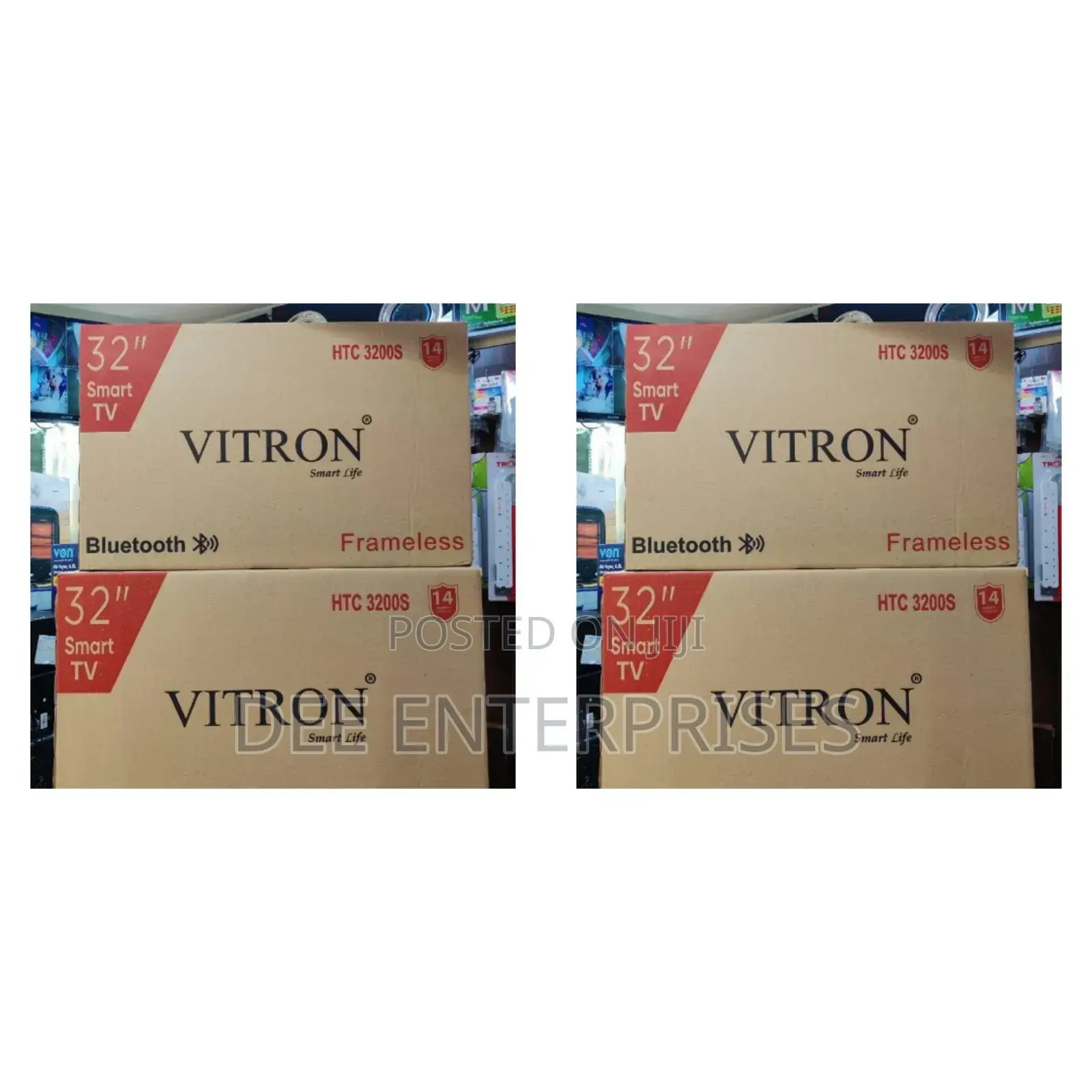 32" Inches Smart Android Vitron Tv