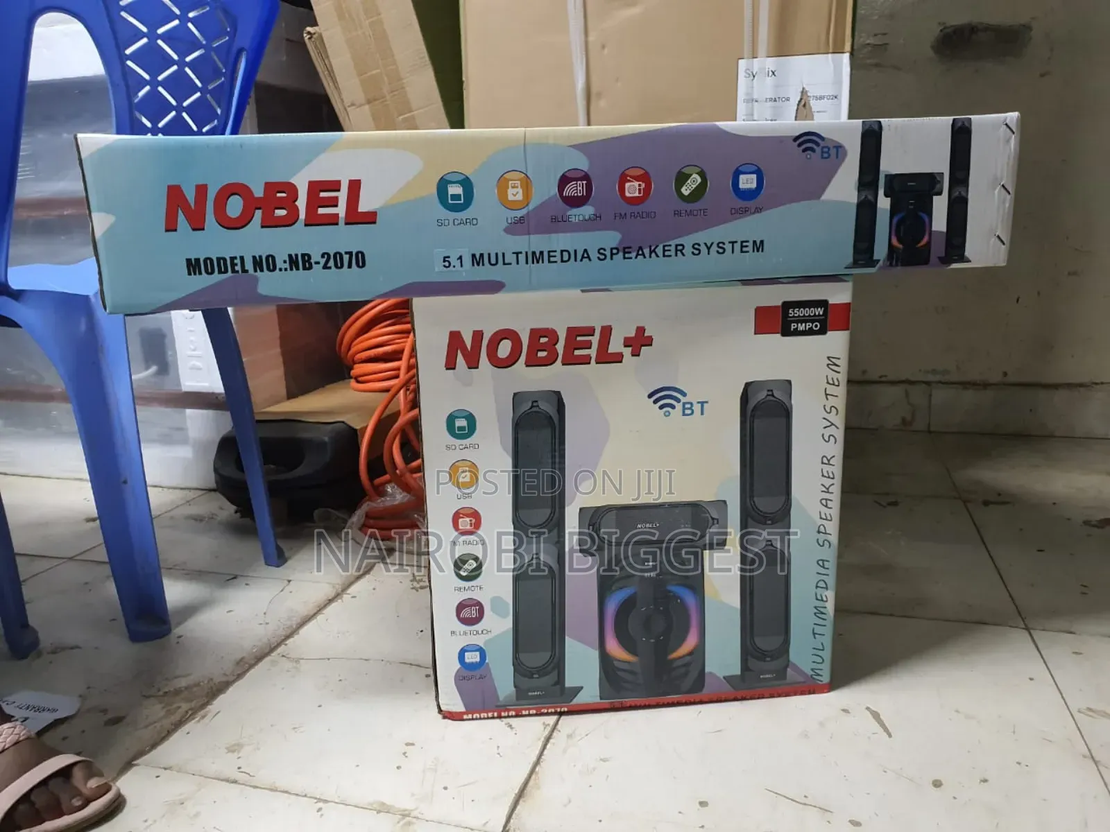 Nobel 5.Ch Best Quality 2070 Home Theatre System