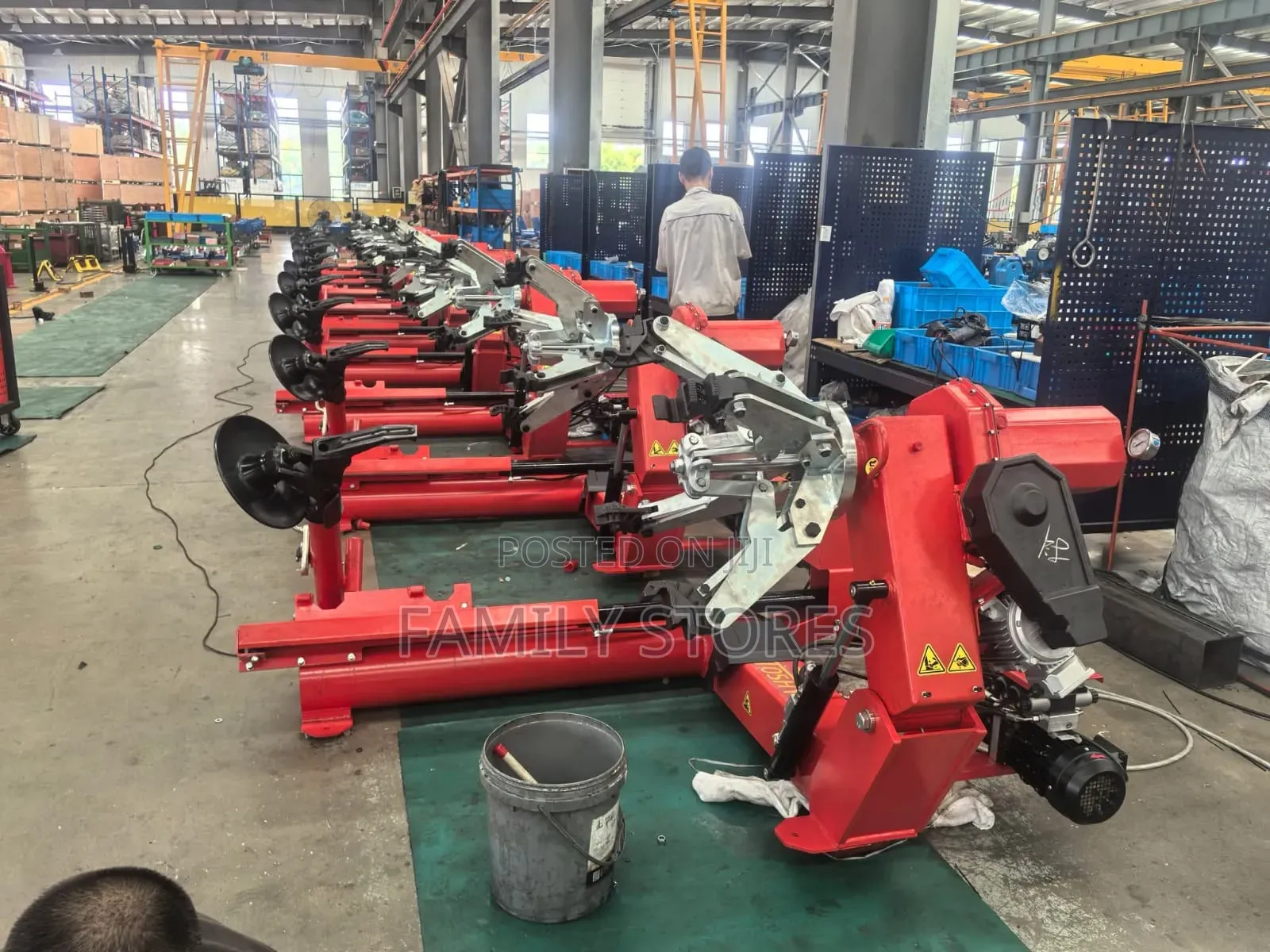 Commercial Truck Tyre Changer Machine Three Phase Sunshine Italy Brand