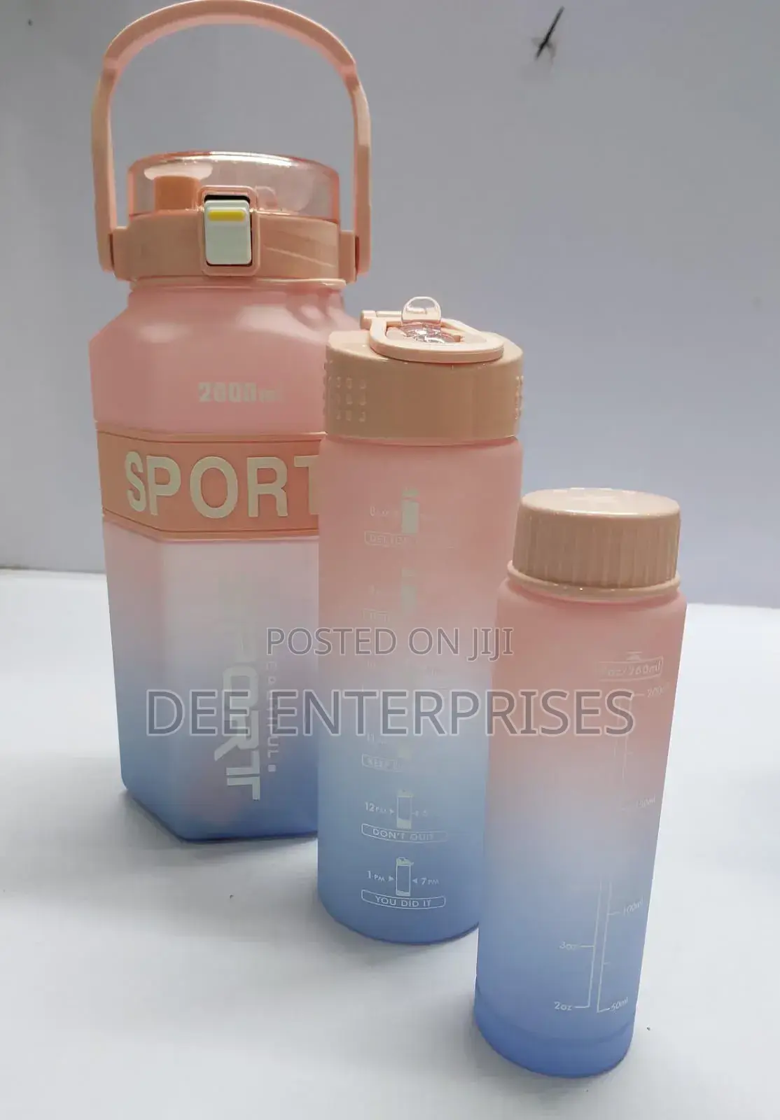 Hexagonal Sports 3in1 Multi - Colour Water Bottle
