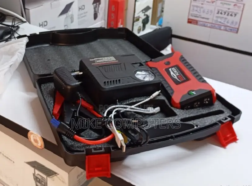 Jump Power Bank and Tyre Pump Greater