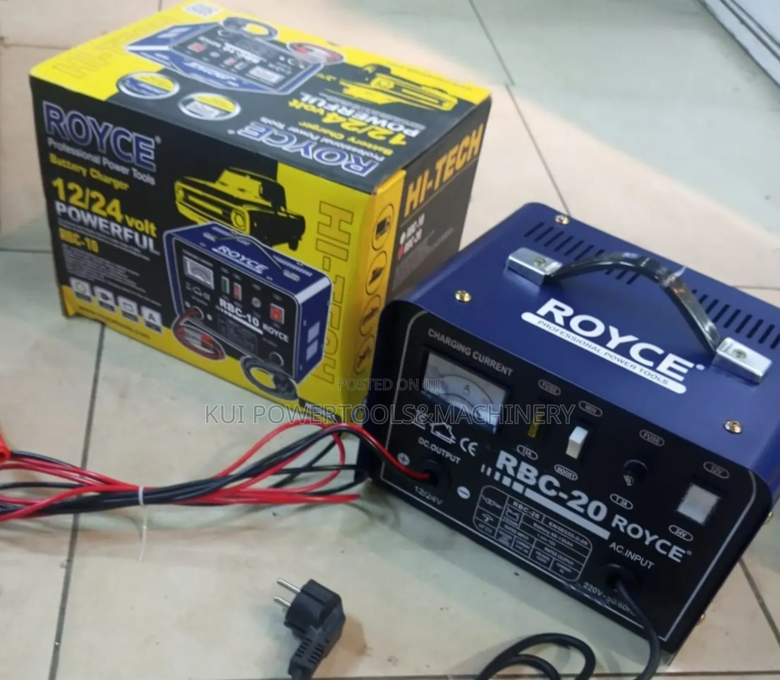 Royce 12/24v Battery Charger/ Battery Charger