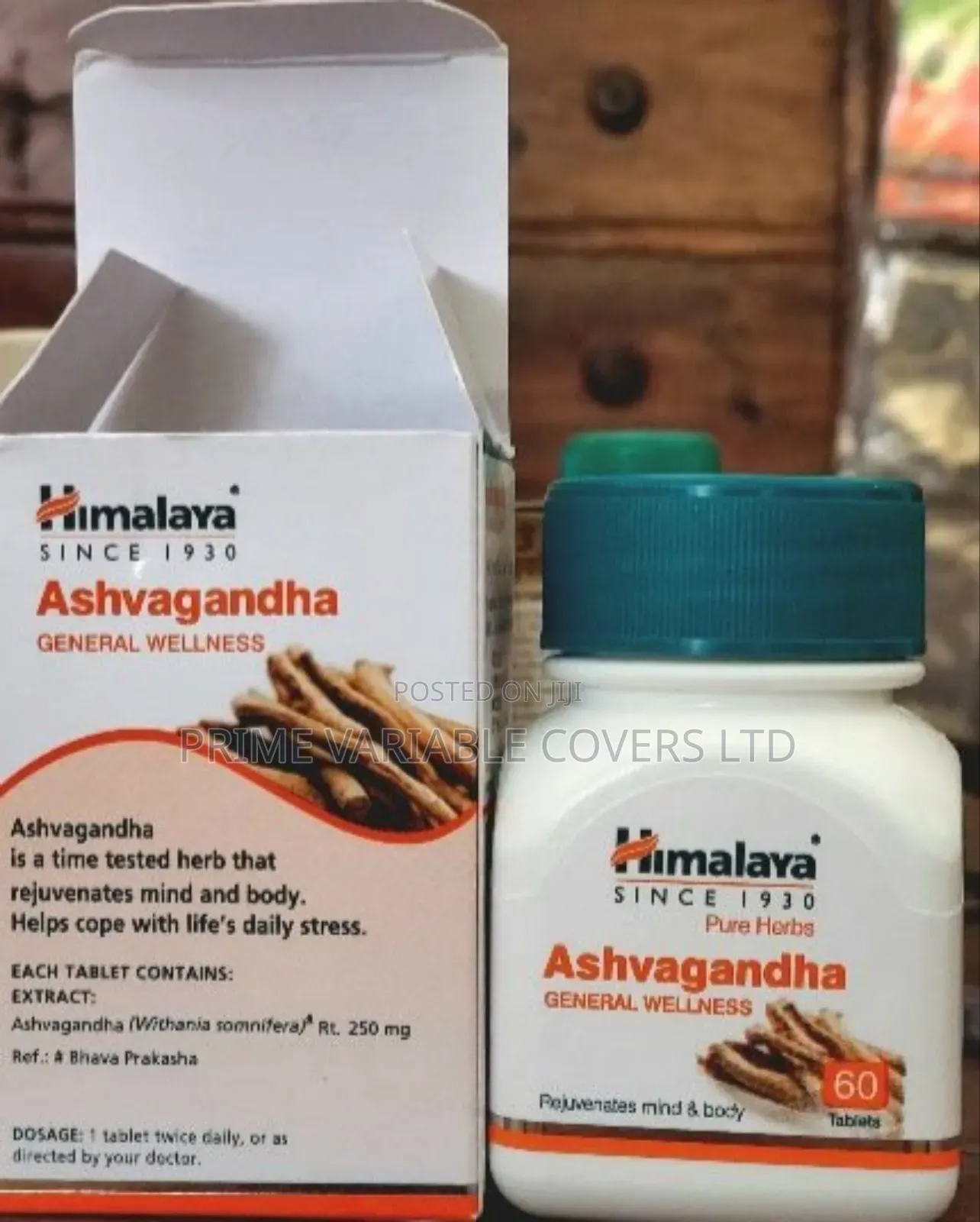 Himalaya Ashvagandha Supports Reproductive Health and Memory Focus