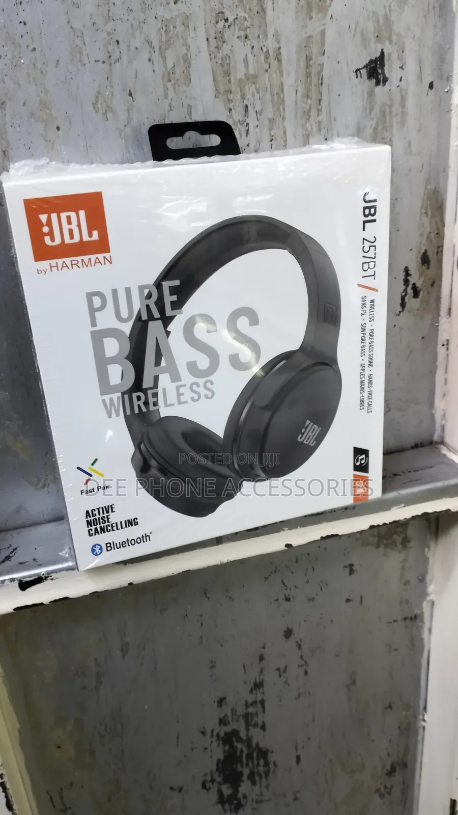 Pure Bass Wireless JBL 257 Bt