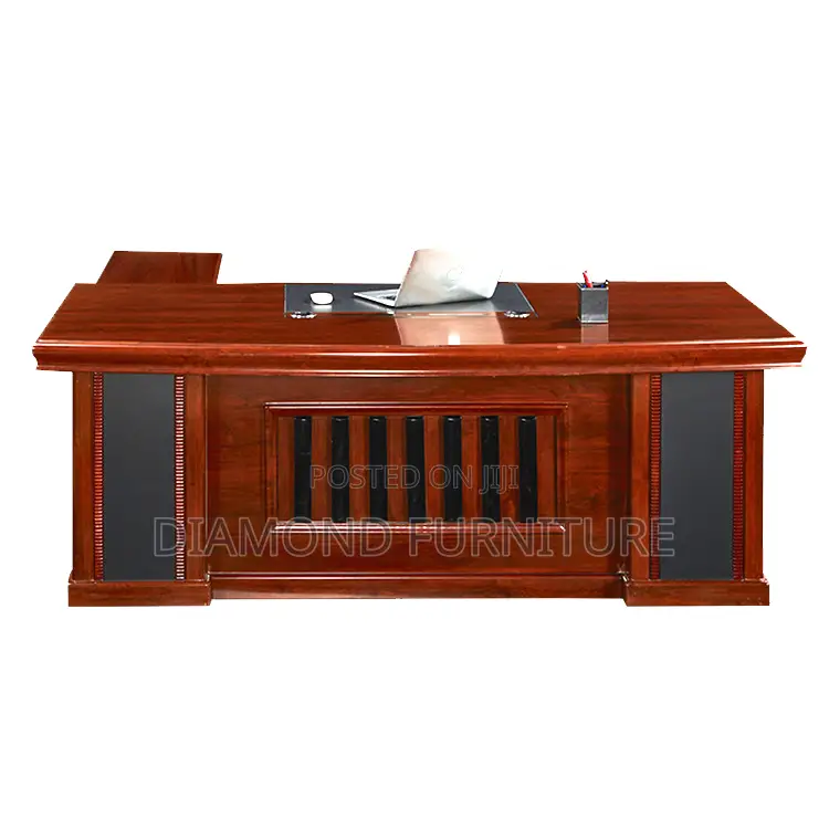 Office Furniture; Classic 180cm Office Desk With Traditional Finish