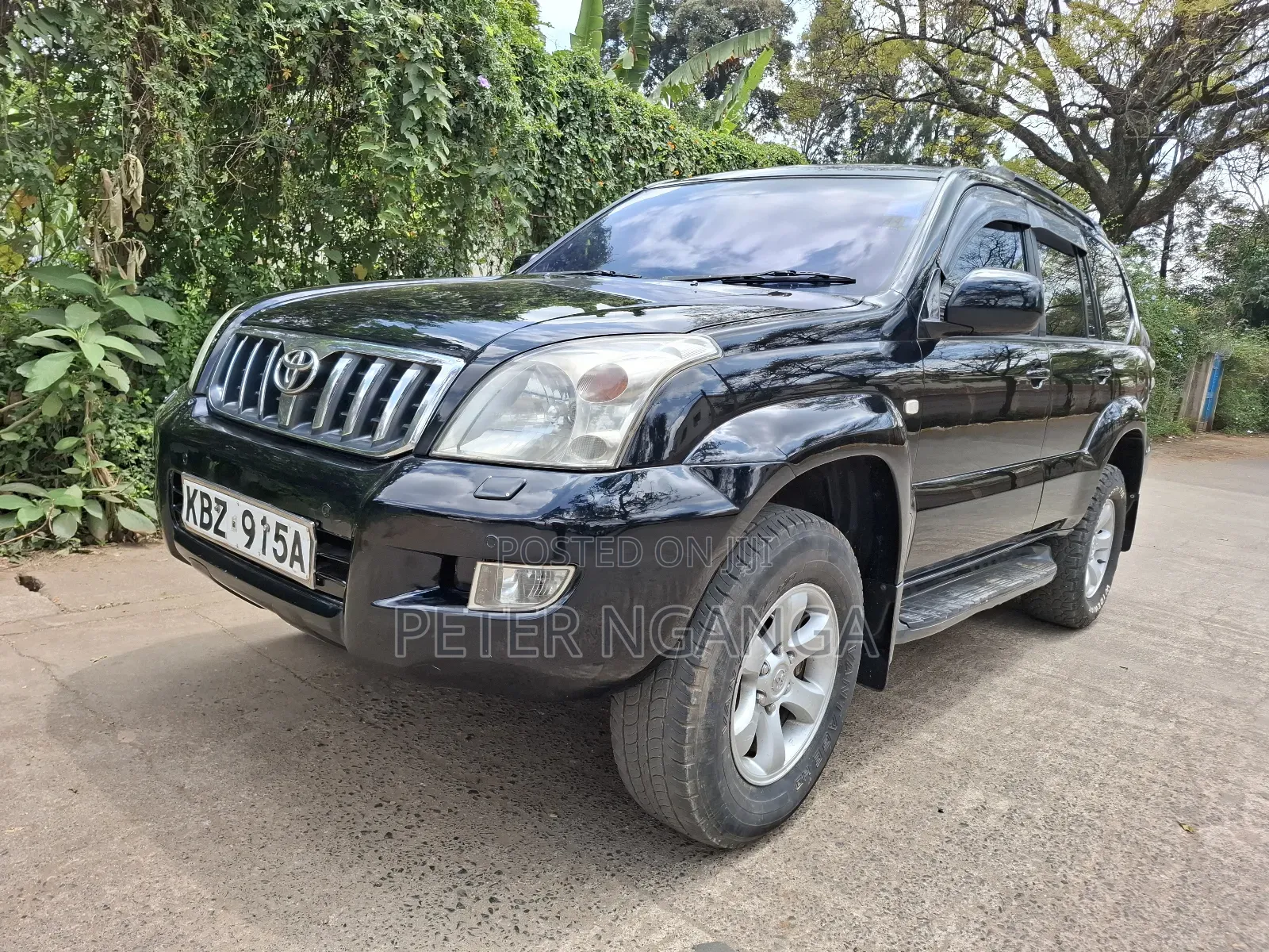 Toyota Land Cruiser Prado 3.0 D-4D 5dr 2007 Black