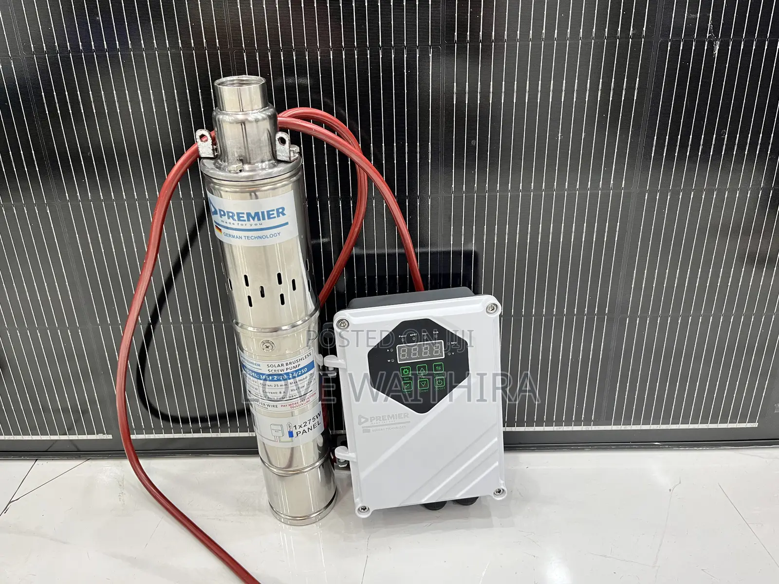 Premier Brushless Solar Pump 110m